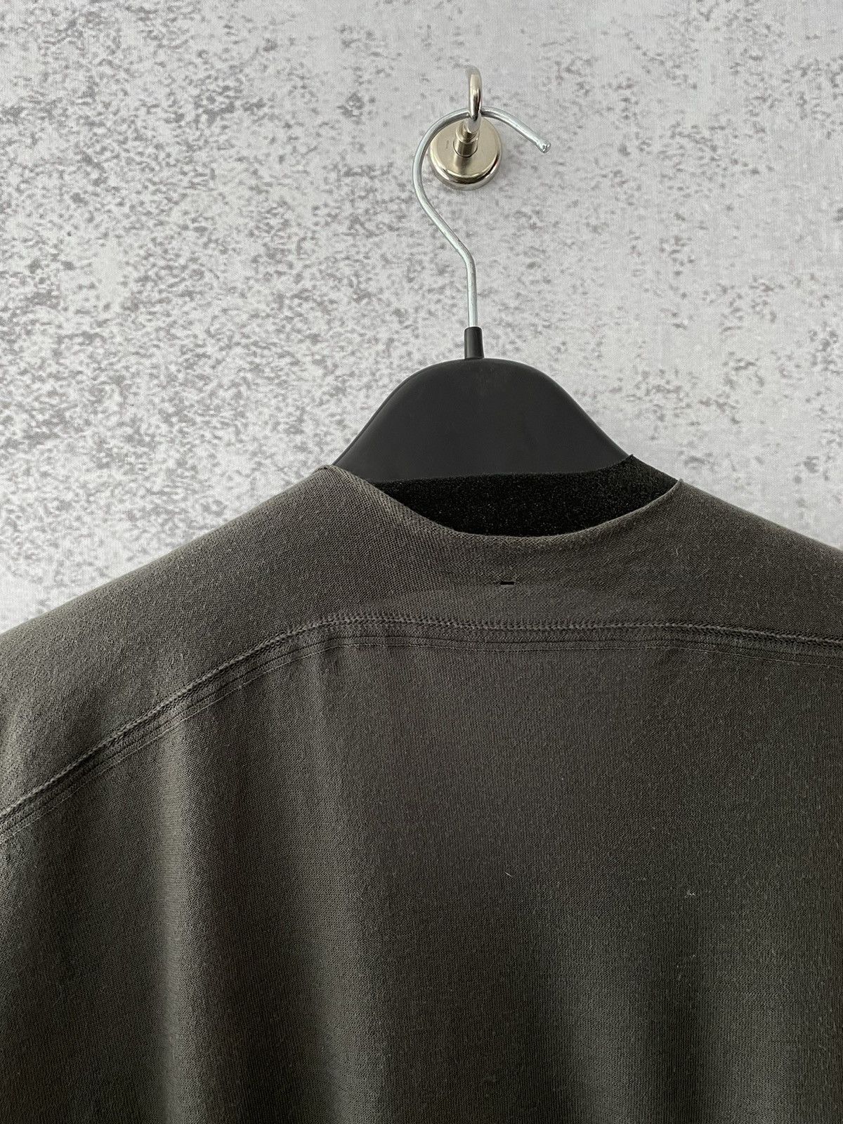 Label Under Construction LUC Grey Lightweight Cotton Arched Tshirt Size US L / EU 52-54 / 3 - 6 Thumbnail