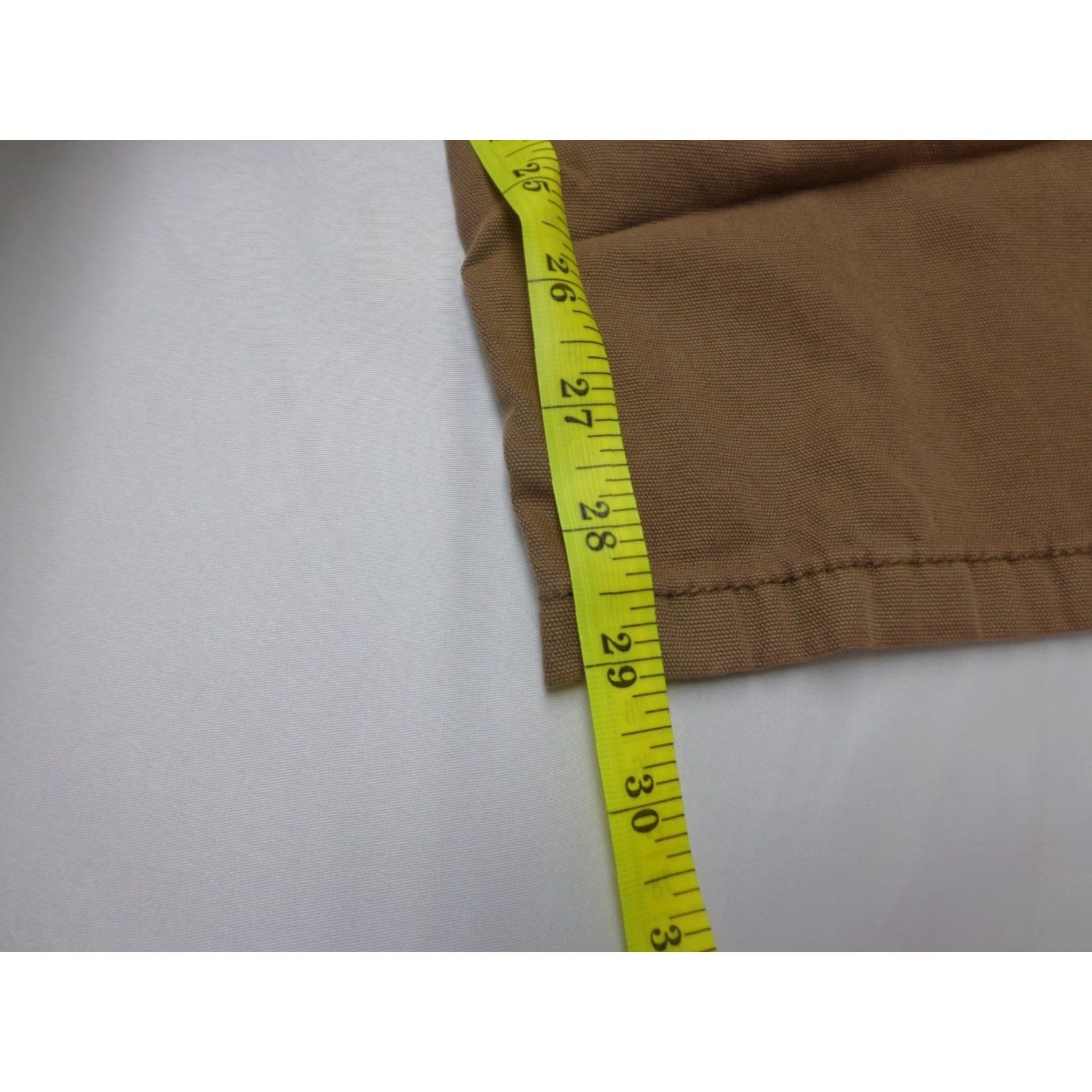 Vintage Aero Carpenter Pants Mens XL Brown Canvas Straight Leg 30 In Inseam Medium Weight Size US 36 / EU 52 - 8 Thumbnail