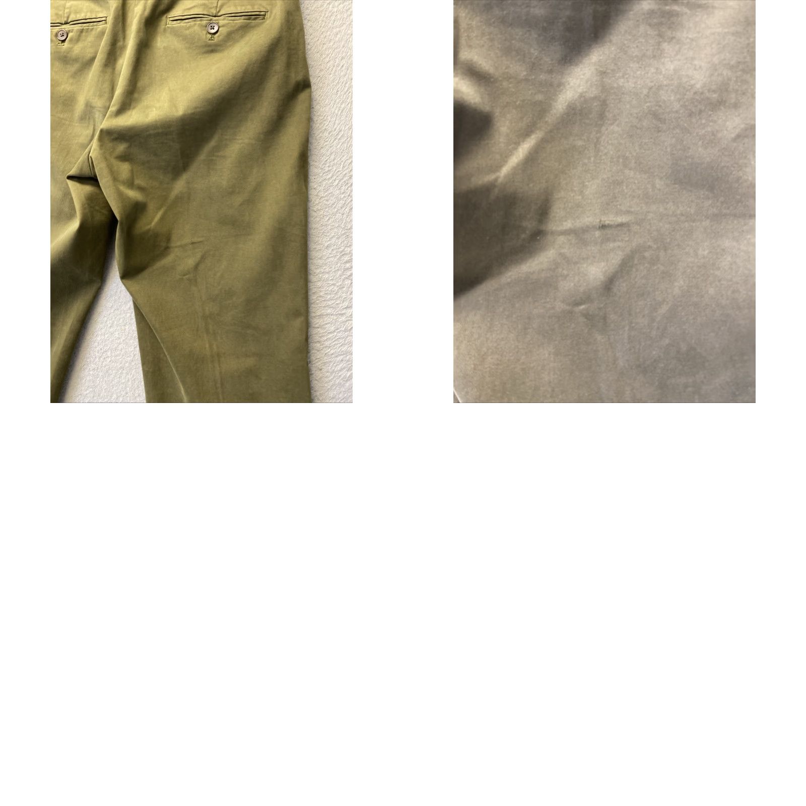 Banana Republic Banana Republic Men's Chino Pants Slim-Fit Green 30x32 Slim Flat Front Zip Belt Loops Pockets Cotton Modern Casual Shirt Sportswear Size US 30 / EU 46 - 8 Thumbnail