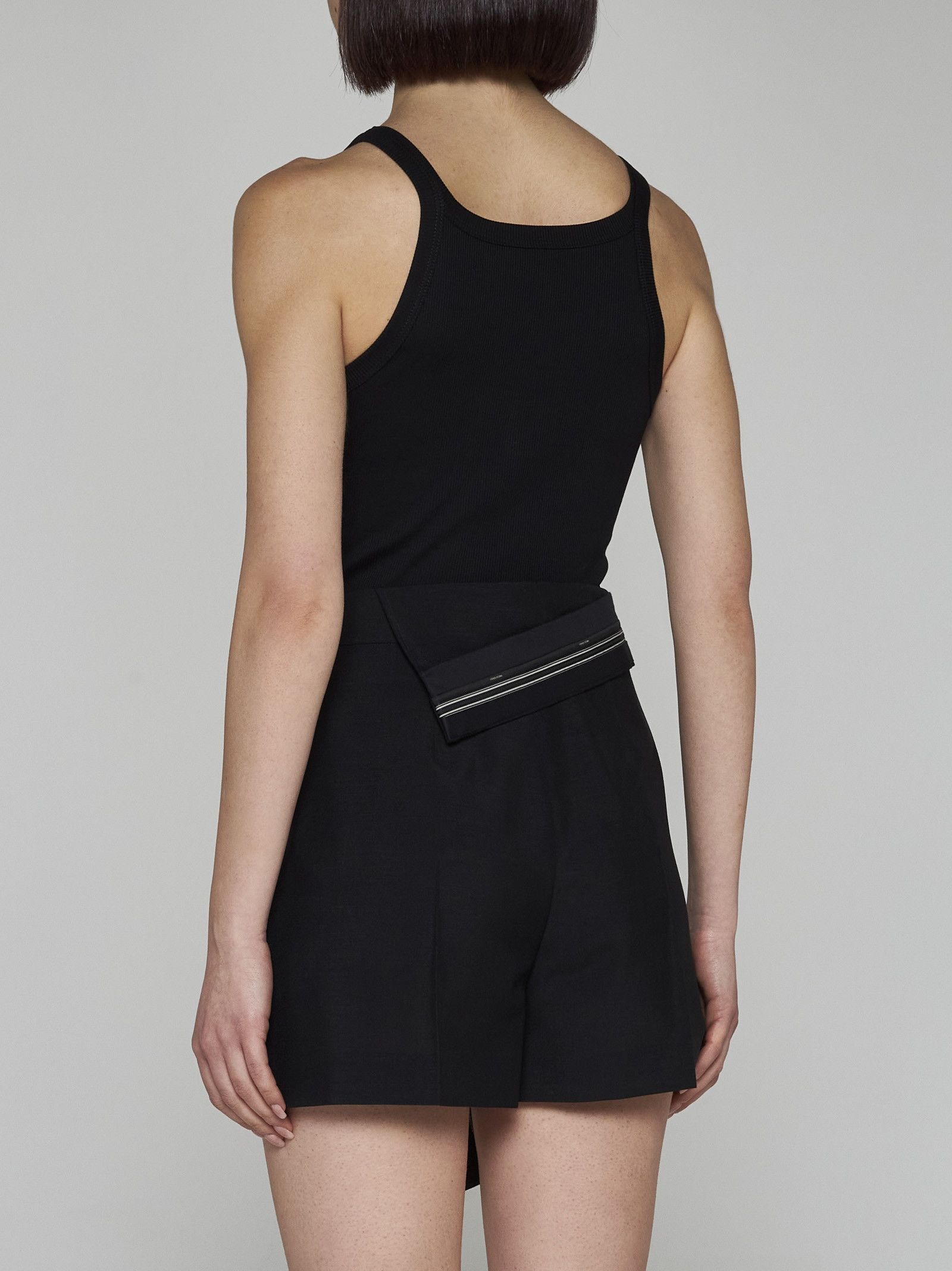 Fendi o1s1wg110525 Shorts in Black Size 27" / US 4 / IT 40 - 4 Thumbnail