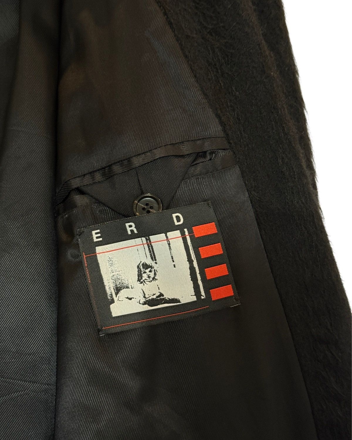 Enfants Riches Deprimes 1 of 1 Striped Alpaca Fur Trench Coat (Runway Sample) ERD Size US L / EU 52-54 / 3 - 5 Thumbnail