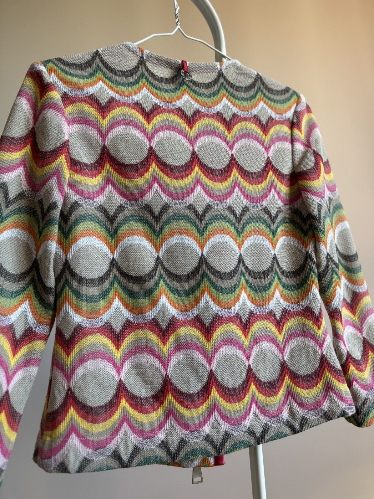 Other Save The Queen Multicolor Zip Coat Jacket Size S / US 4 / IT 40 - 8 Thumbnail