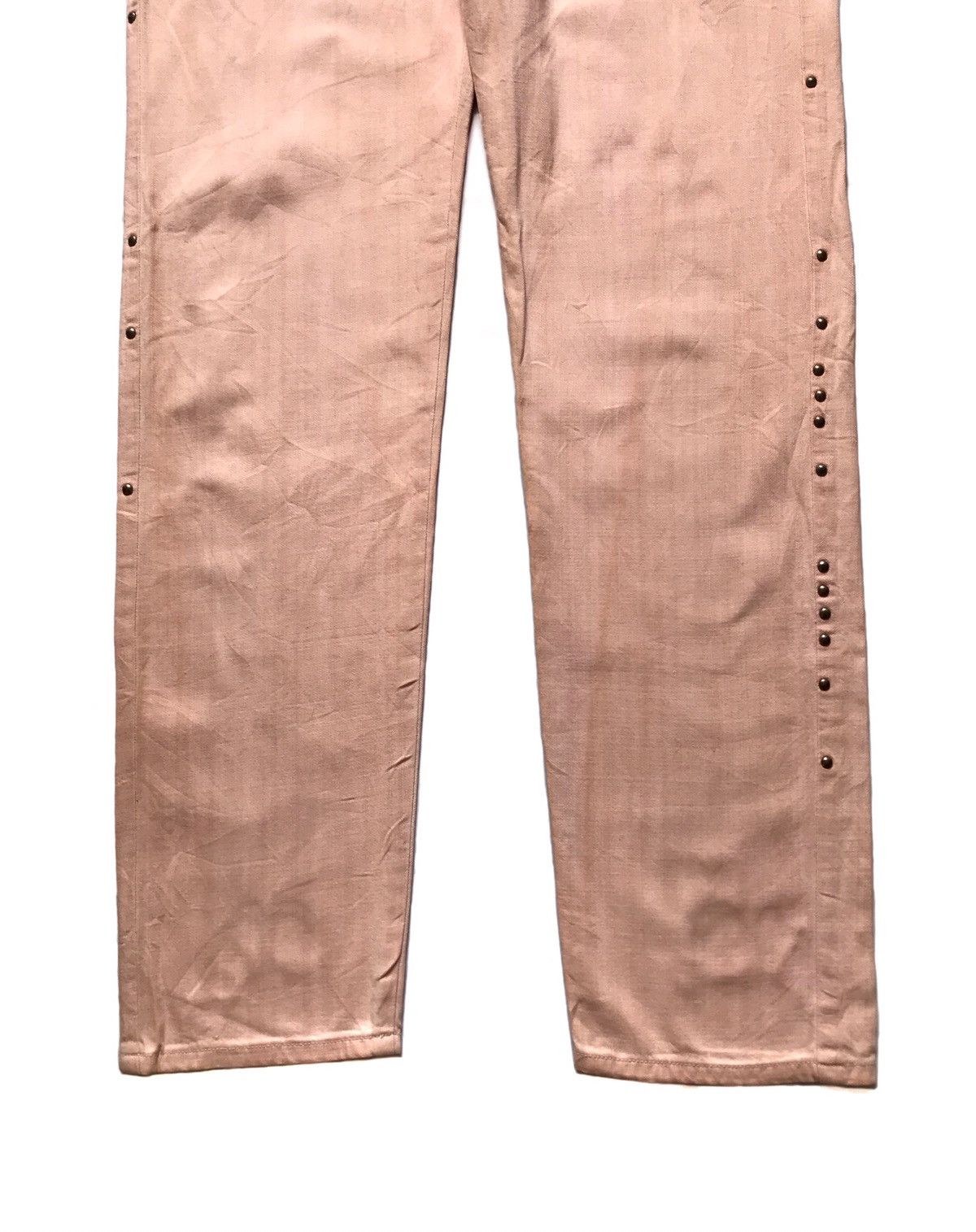 Designer × Nozomi Ishiguro NOZOMI ISHIGURO PUNK STYLE BUTTON SPARK TROUSER PANTS Size US 32 / EU 48 - 3 Thumbnail