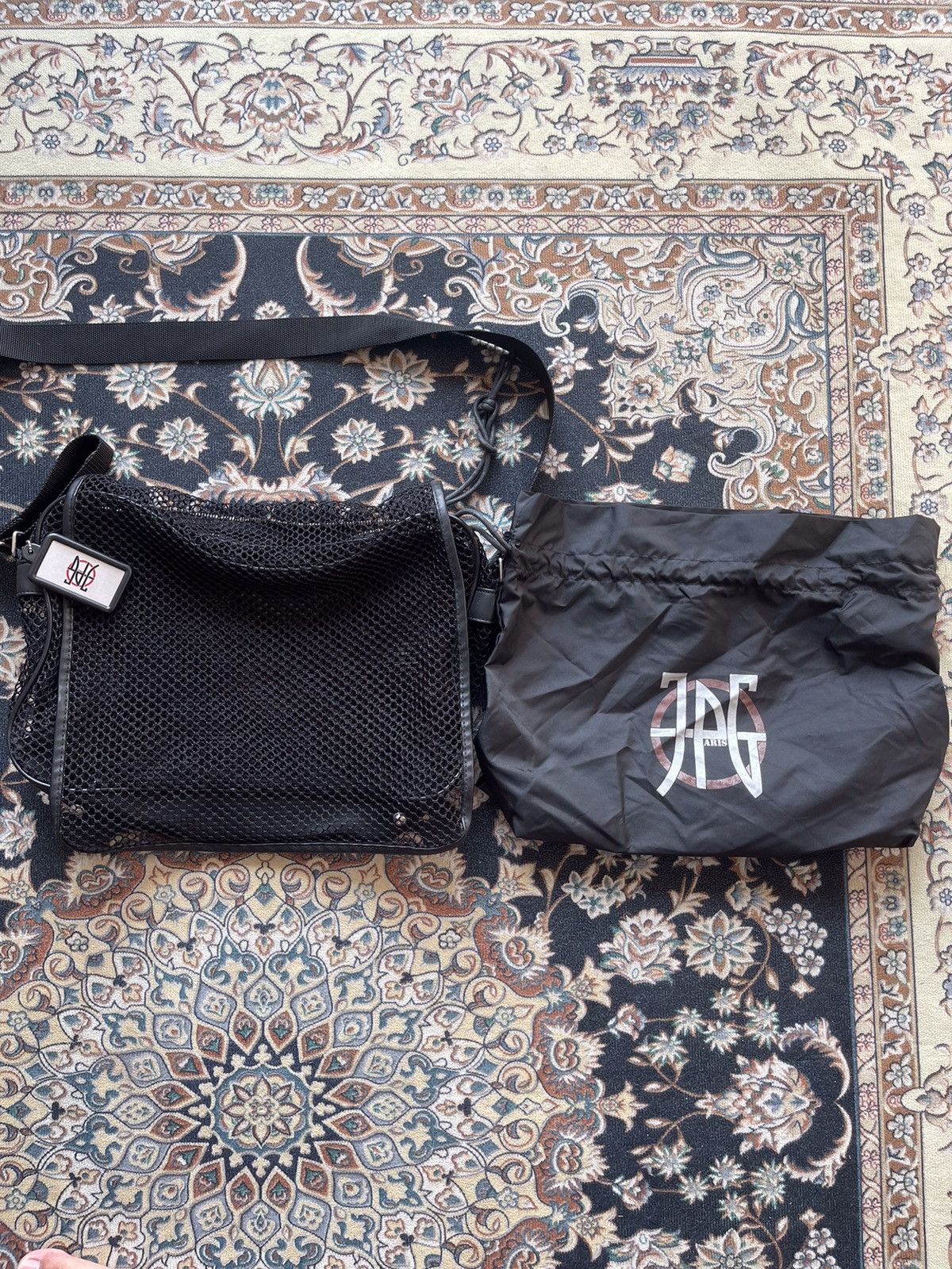 Jean Paul Gaultier 2000s Jean Paul Gaultier mesh Sling Bag Size ONE SIZE - 8 Thumbnail