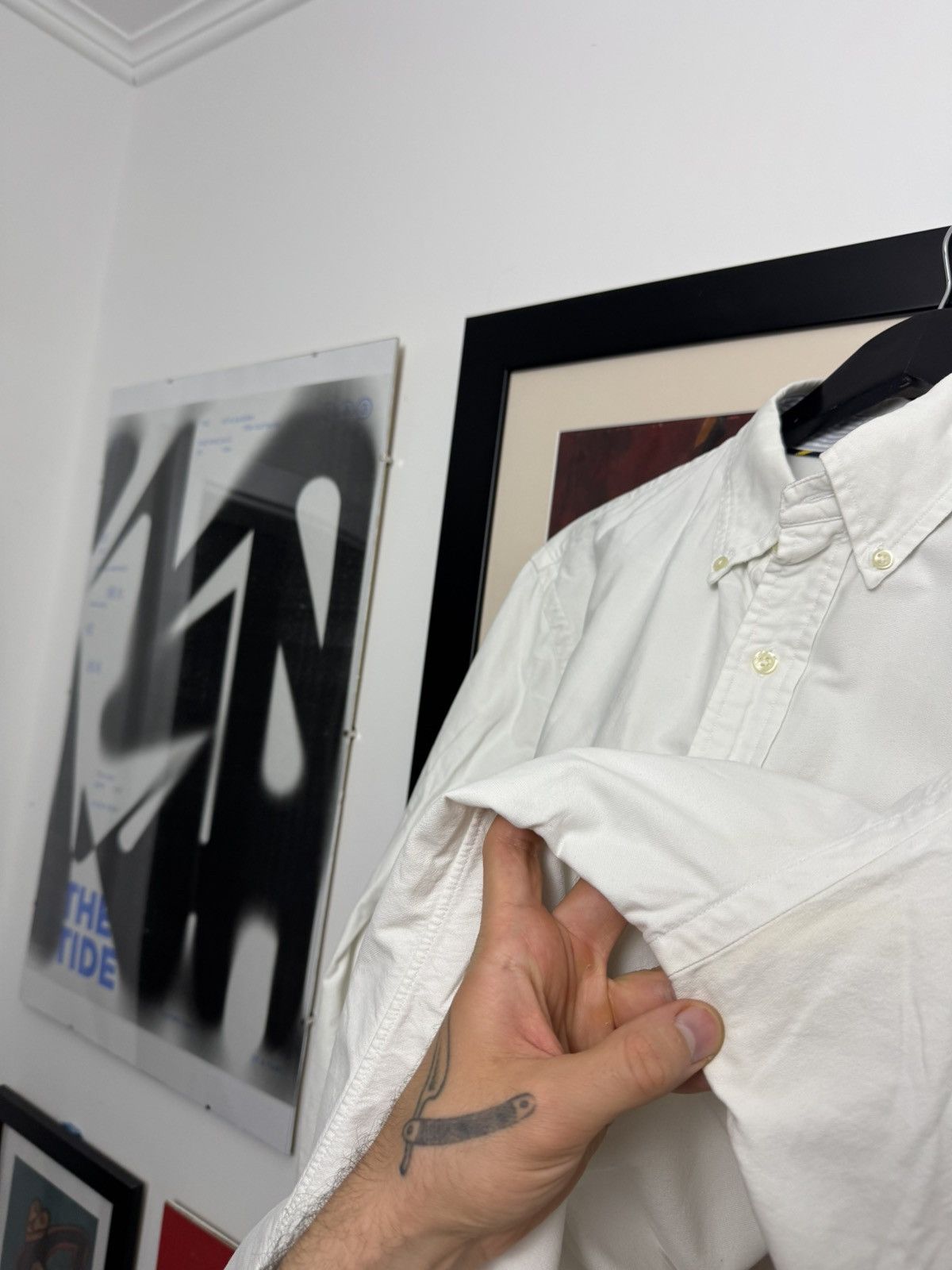 Ralph Lauren Polo Ralph Lauren White Classy Button Up Shirt Casual Slim Size US L / EU 52-54 / 3 - 7 Thumbnail
