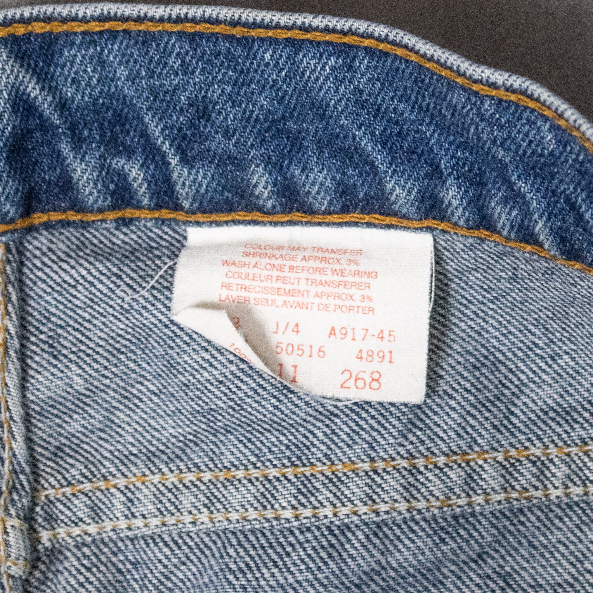 Levi's Vintage Clothing Vintage 1990s Levis 512 Midwash Baggy Relax Fit Denim Pants Size US 34 / EU 50 - 10 Thumbnail