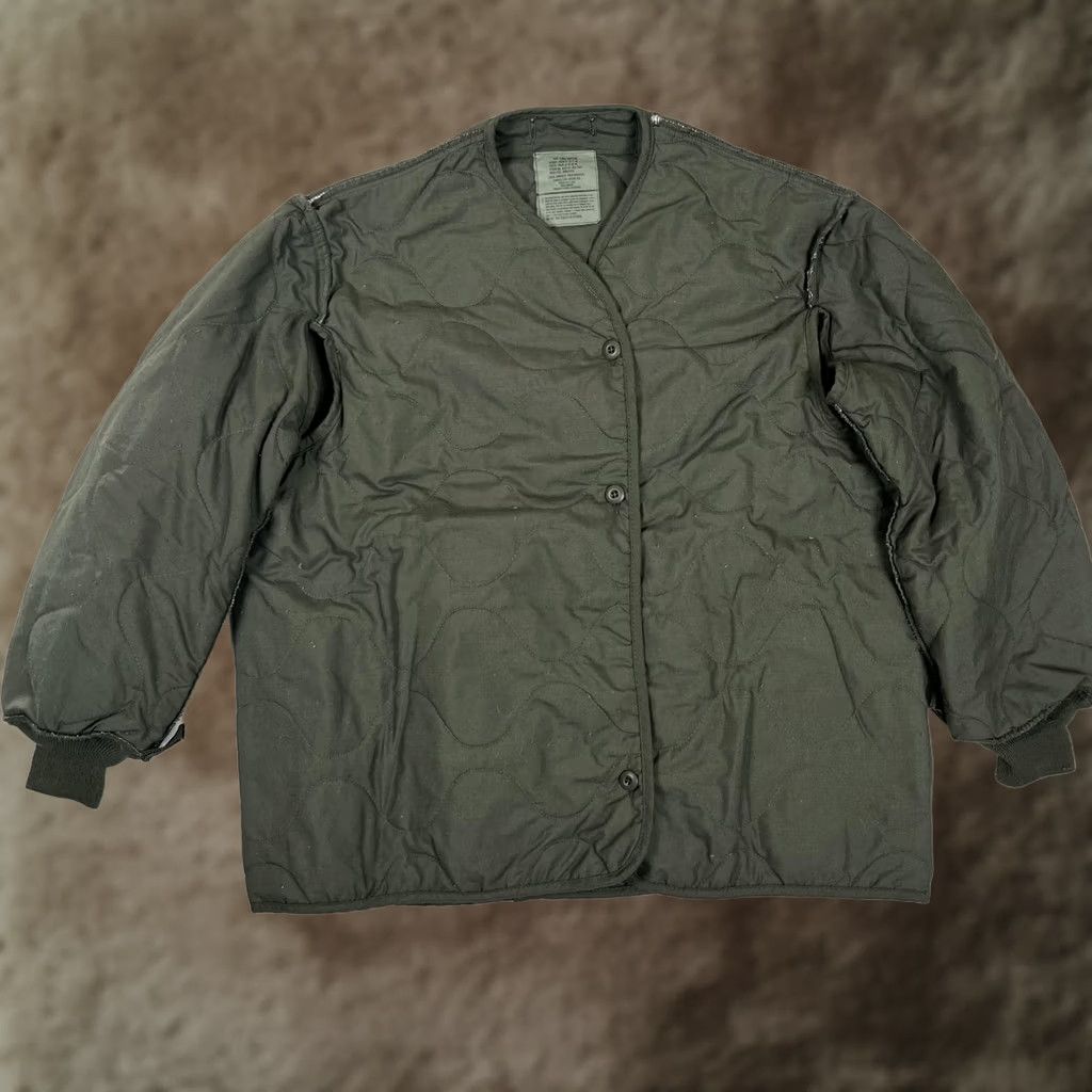Vintage VINTAGE Creative Apparel Jacket Large Quilted Liner Aircrew Cold Weather Mens Size US L / EU 52-54 / 3 - 1 Thumbnail