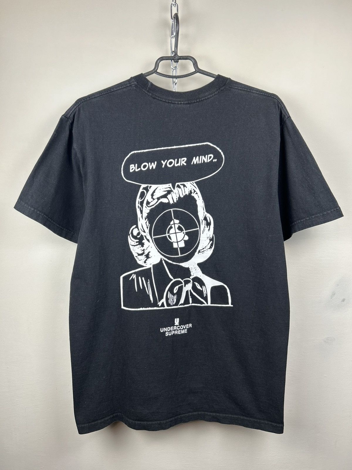Public Enemy × Supreme Supreme Under Cover Public Enemy Blow Your Mind Tee Black Size US M / EU 48-50 / 2 - 2 Thumbnail