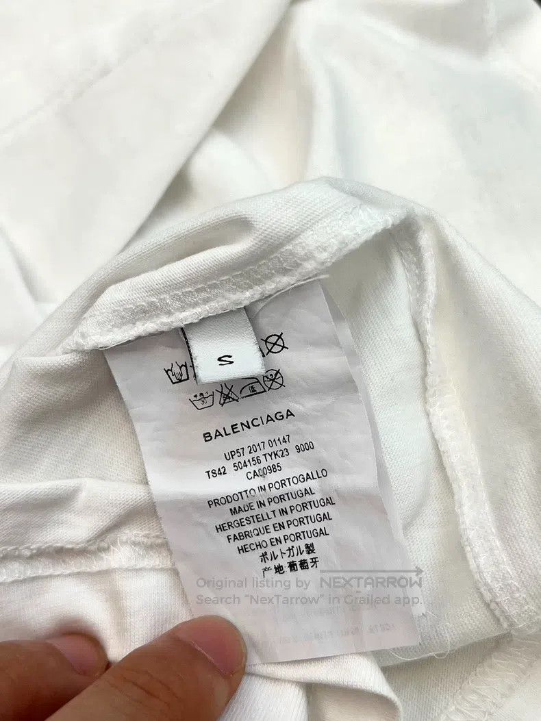 Balenciaga Balenciaga Front Double B Logo Short Sleeve T-Shirt Size US S / EU 44-46 / 1 - 6 Thumbnail