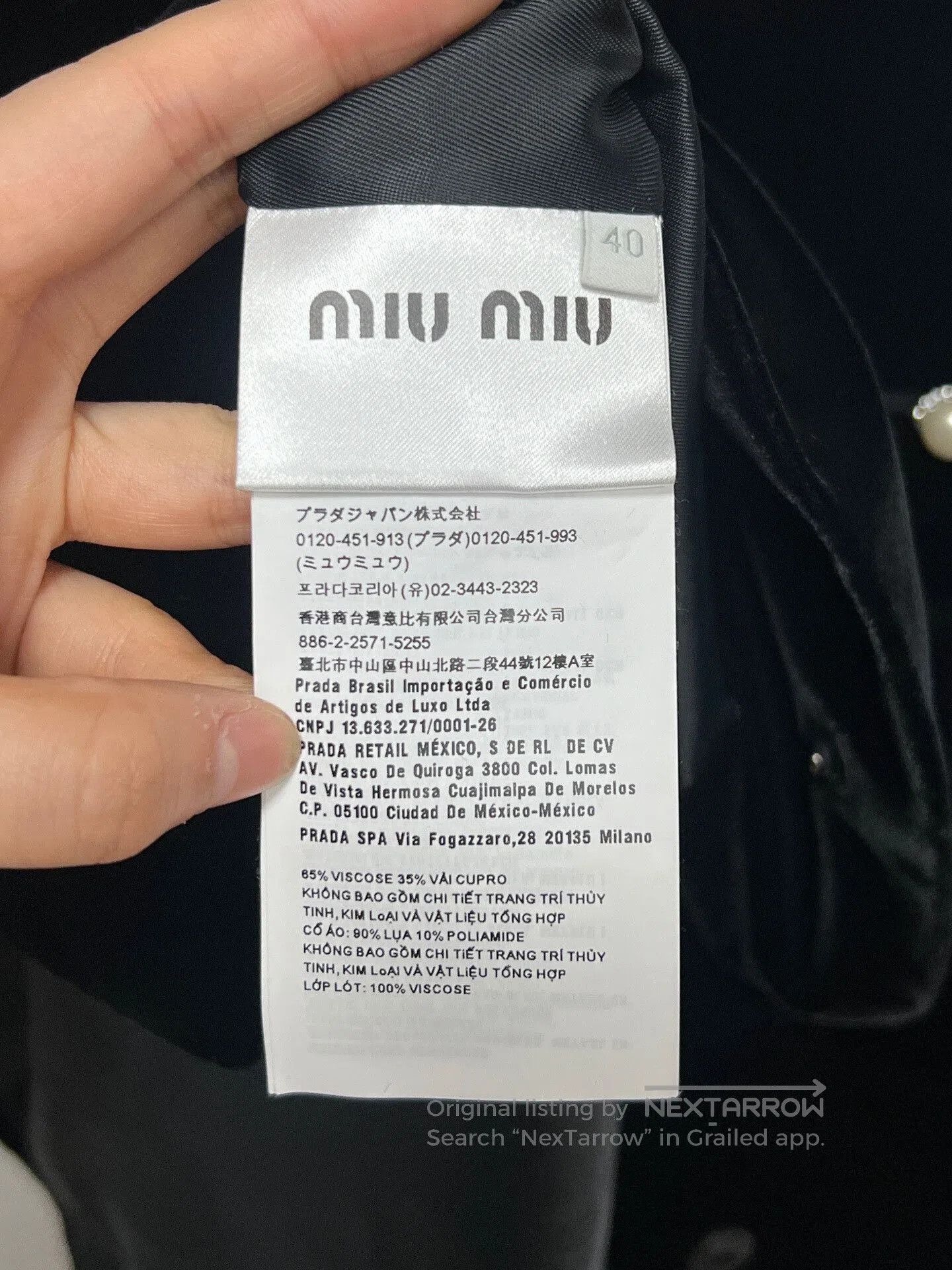 Other miu miu black and white lace dress. Size M / US 6-8 / IT 42-44 - 4 Thumbnail