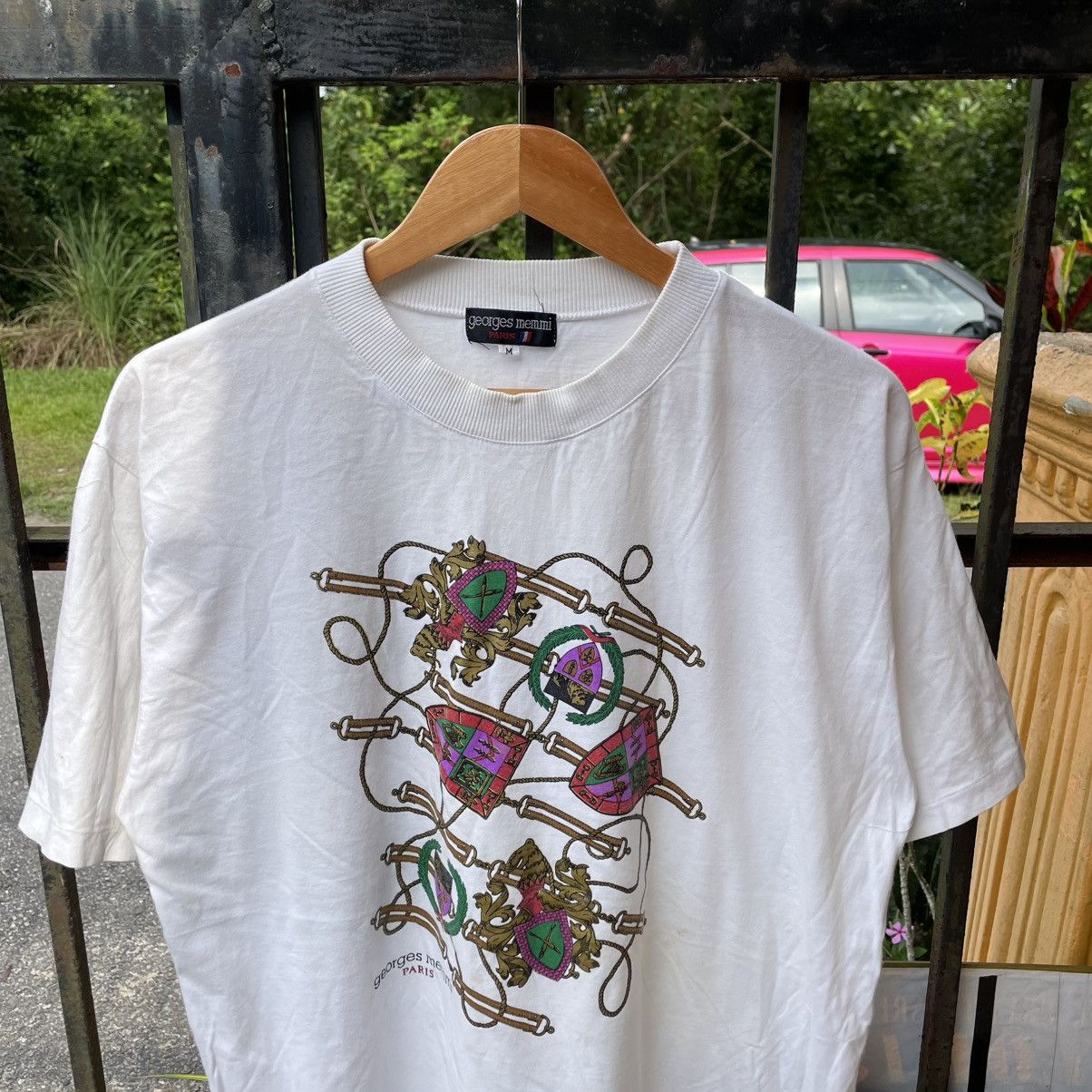 Designer 🔥Vintage Georges Memmi Art Designer Tee Size US L / EU 52-54 / 3 - 3 Thumbnail