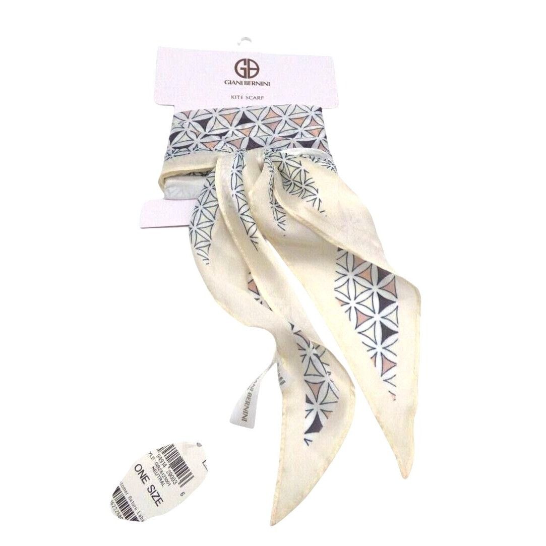 Giani Bernini Giani Bernini Geo-Print Kite Scarf, Neutral, OS Size ONE SIZE - 4 Thumbnail