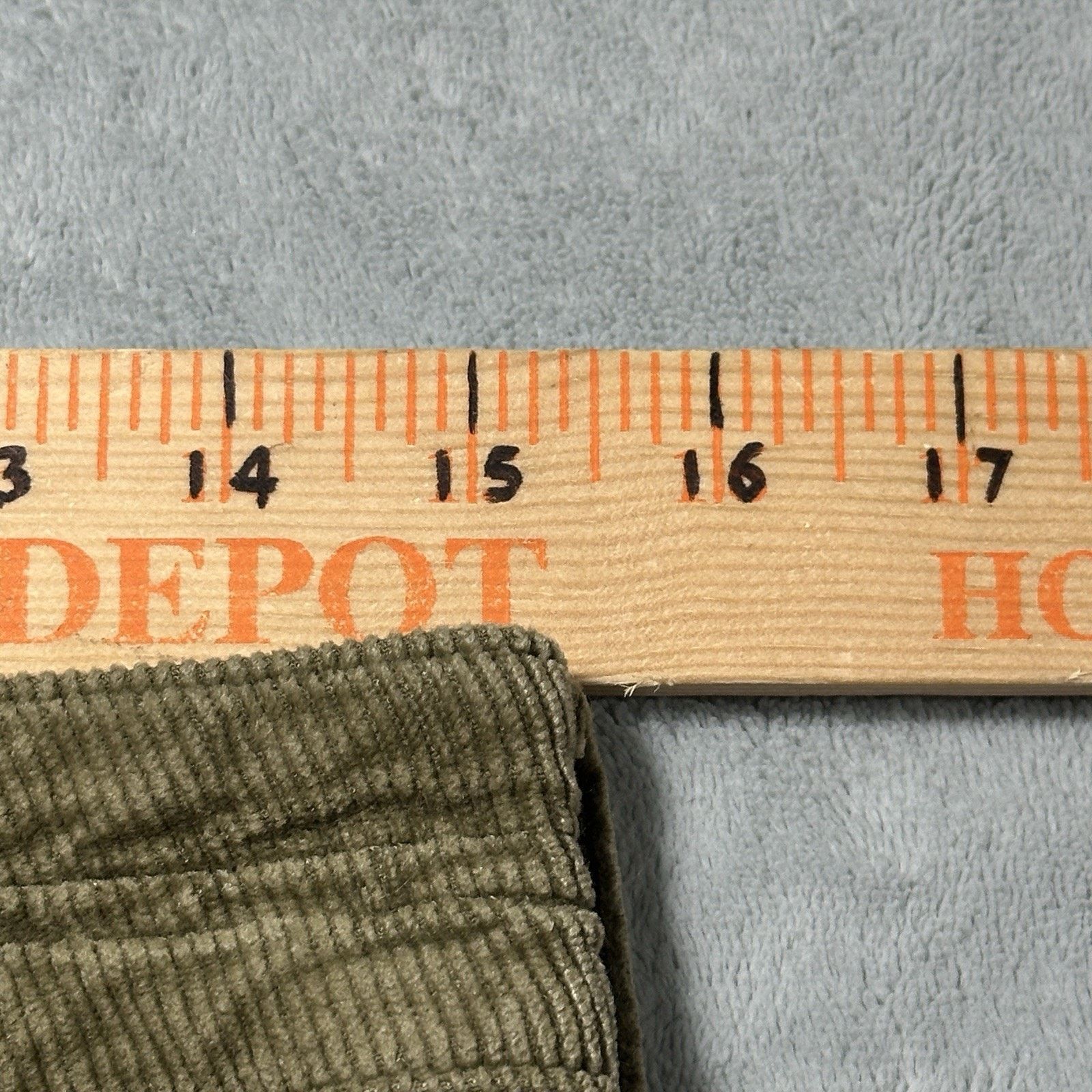 Anthropologie Pilcro Wanderer Double Knee Corduroy Pants Hamilton Boho Y2k Size 26" / US 2 / IT 38 - 12 Thumbnail