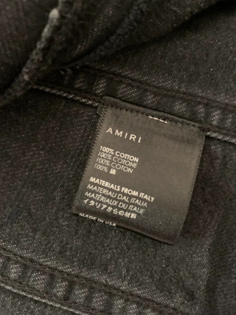 Amiri Amiri star wolf rendering denim jacket Size US M / EU 48-50 / 2 - 3 Thumbnail