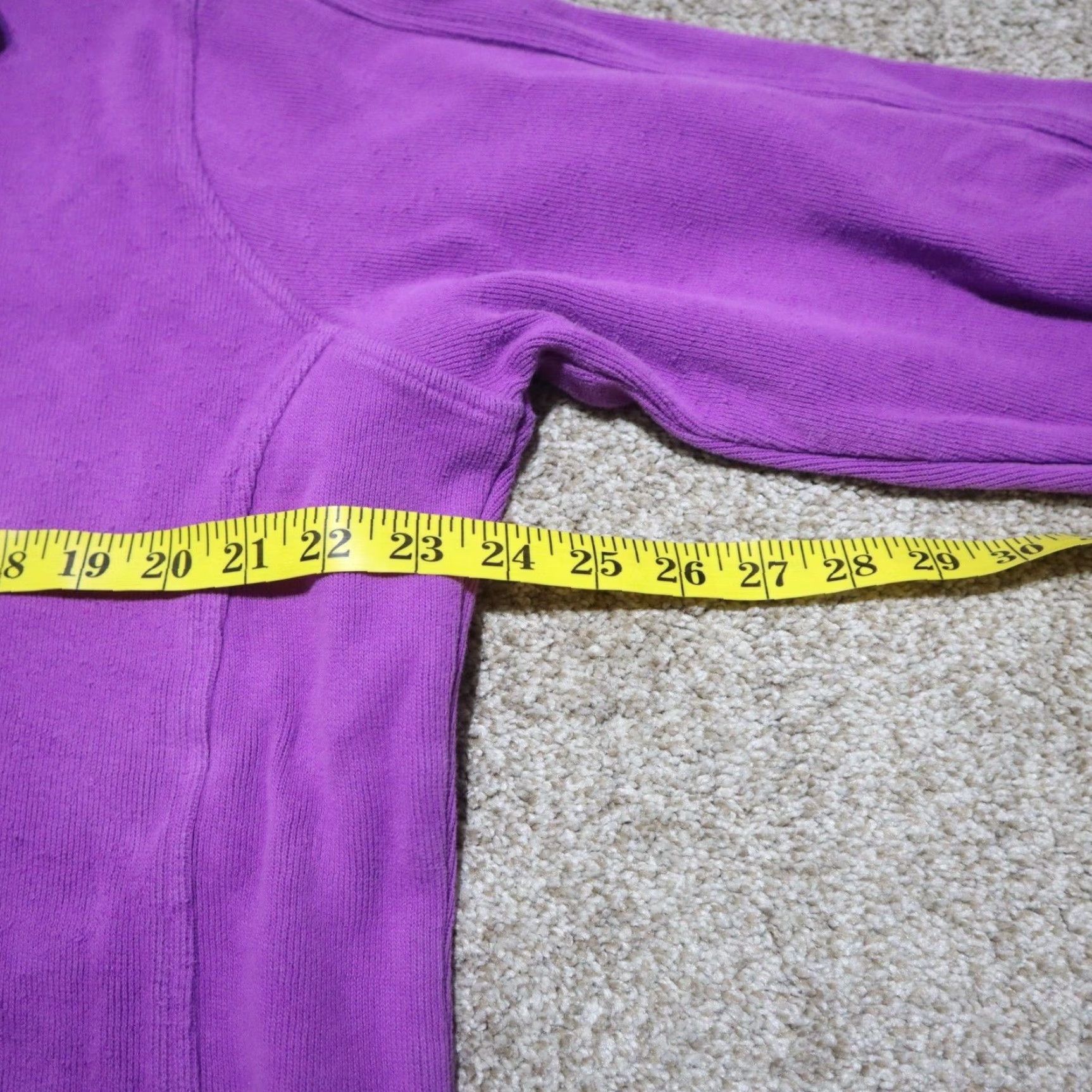 Orvis Orvis Sweater Shirt Women XL Purple Zip Pockets Mock Neck Long Sleeve Pullover Classic 90s Decade Vintage: No Size XL / US 12-14 / IT 48-50 - 5 Thumbnail