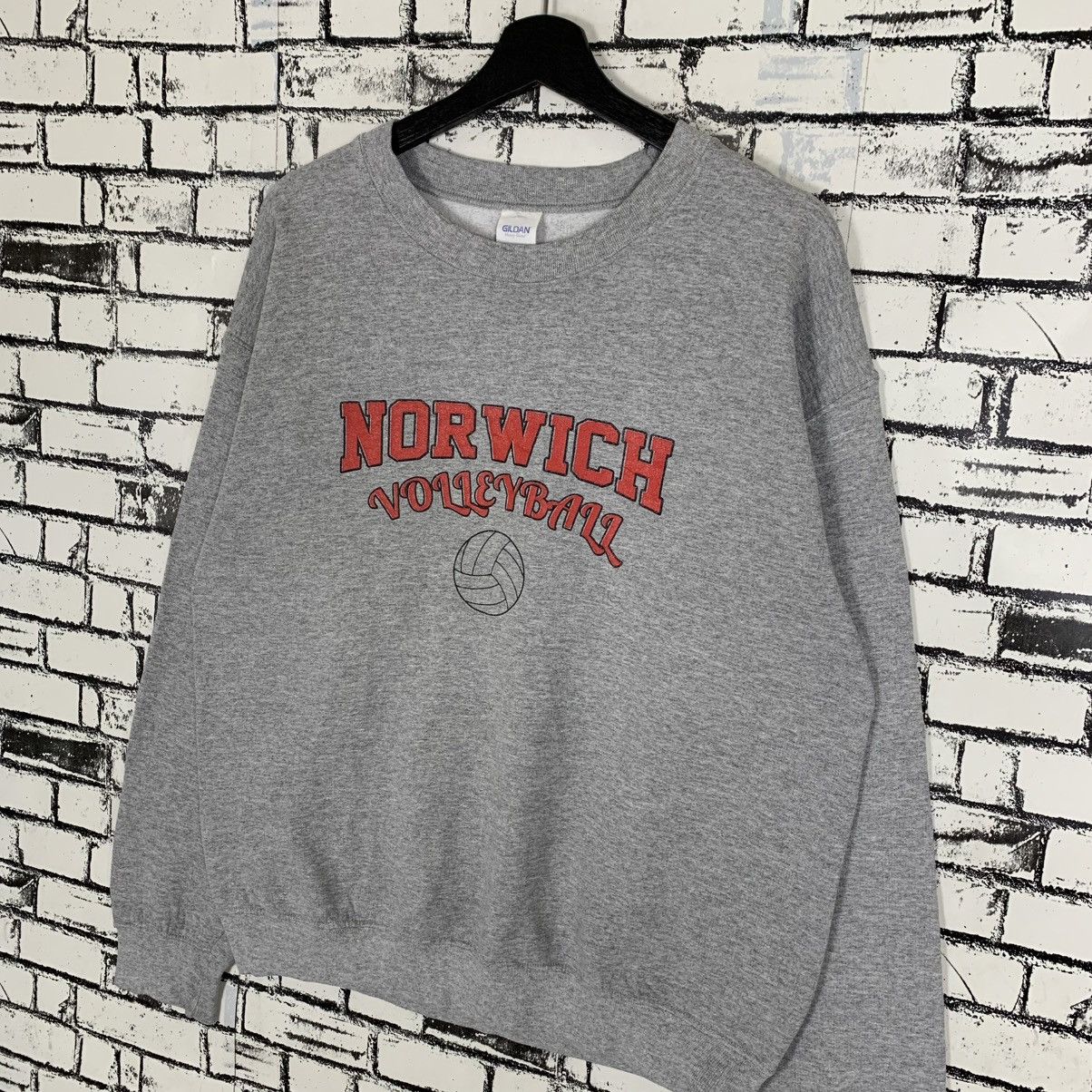 Designer × Vintage Vintage Norwich Volleyball Sweatshirt Size US M / EU 48-50 / 2 - 2 Thumbnail