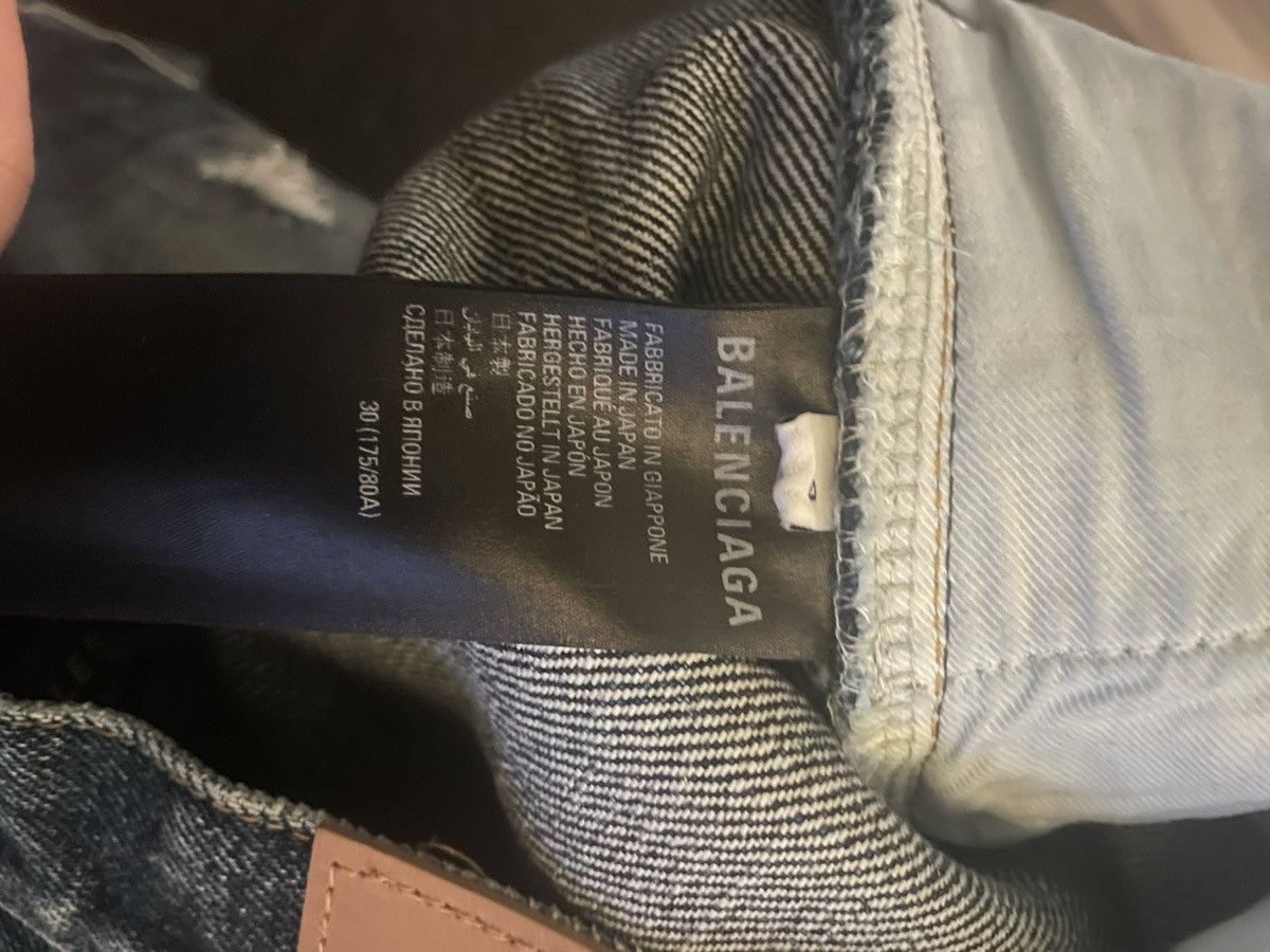 Balenciaga Balenciaga Selvedge Jeans Size US 30 / EU 46 - 6 Thumbnail