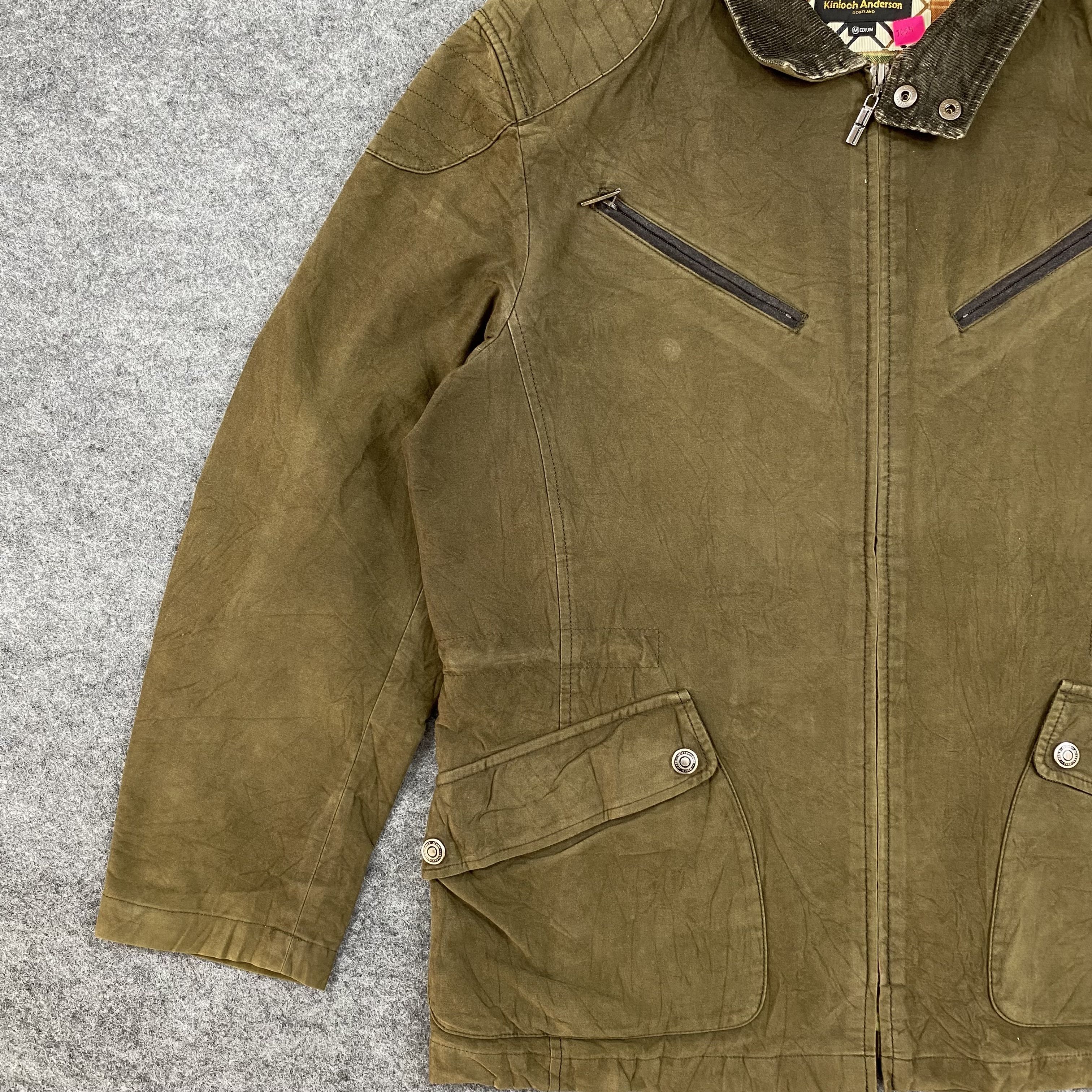 Vintage VTG Kinloch Anderson Scotland Field Jacket-J654 Size US M / EU 48-50 / 2 - 4 Thumbnail