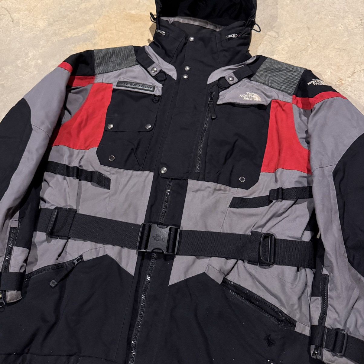 The North Face Vintage 2000s The North Face Steep Tech Tactical Jacket Y2K Size US XL / EU 56 / 4 - 3 Thumbnail