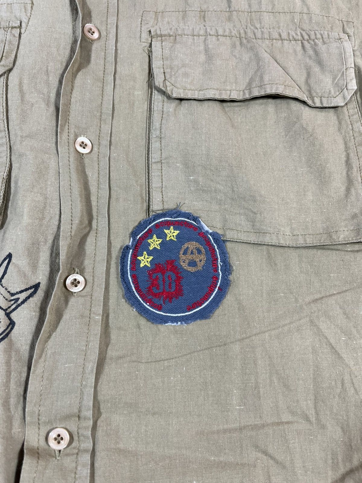 Acupuncture Acupuncture Vintage Shirt Size US XL / EU 56 / 4 - 4 Thumbnail