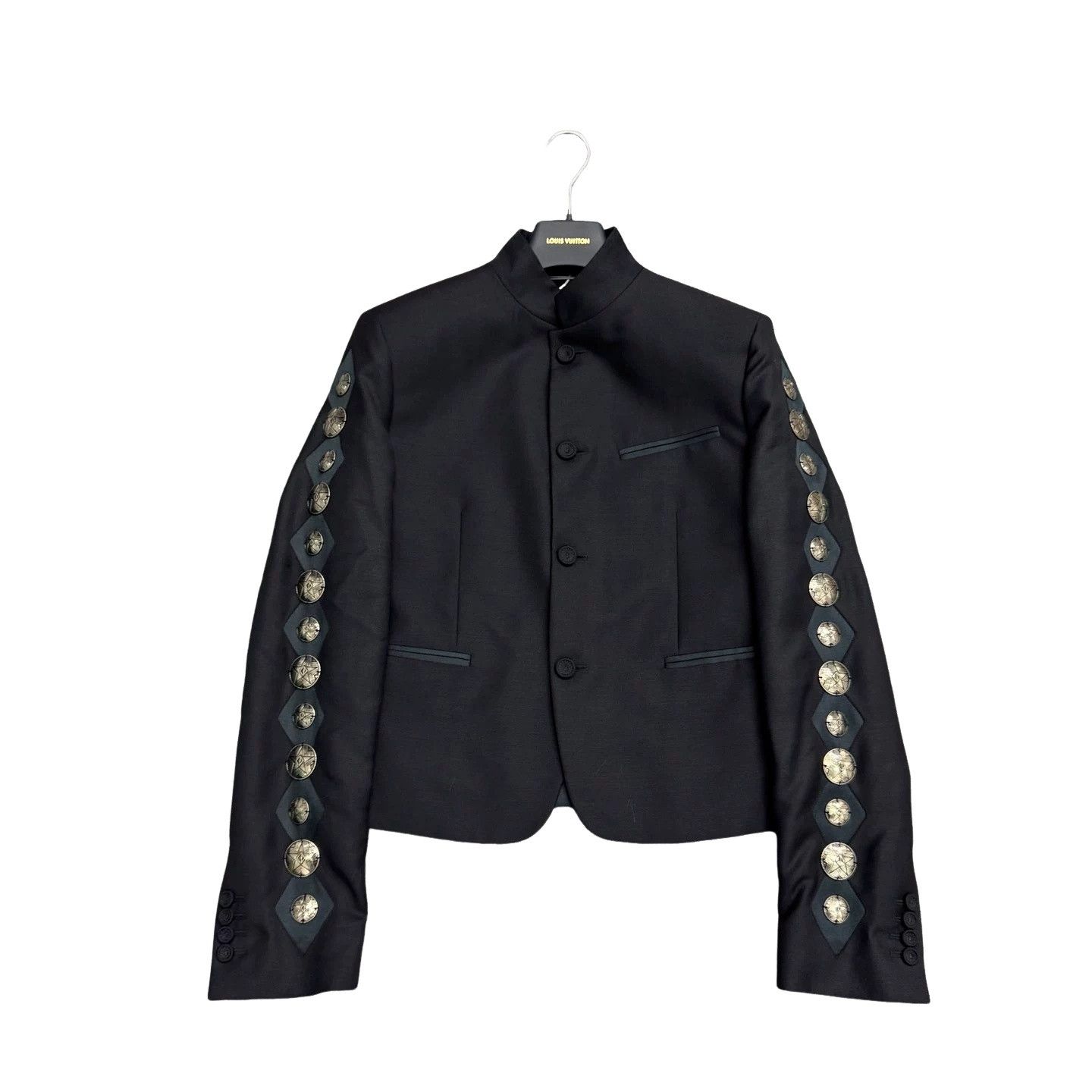 Dior Dior Button-Side Wool Blazer Size 36R Size 36R - 1 Thumbnail