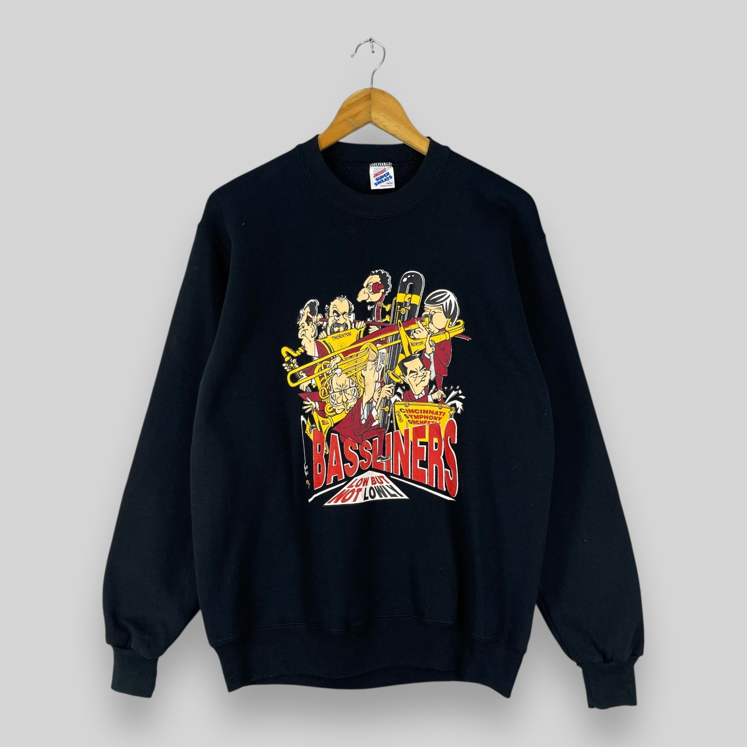 Vintage Vintage CINCINNATI Bassliner Symphony Orchestra Sweatshirt Size US M / EU 48-50 / 2 - 1 Thumbnail