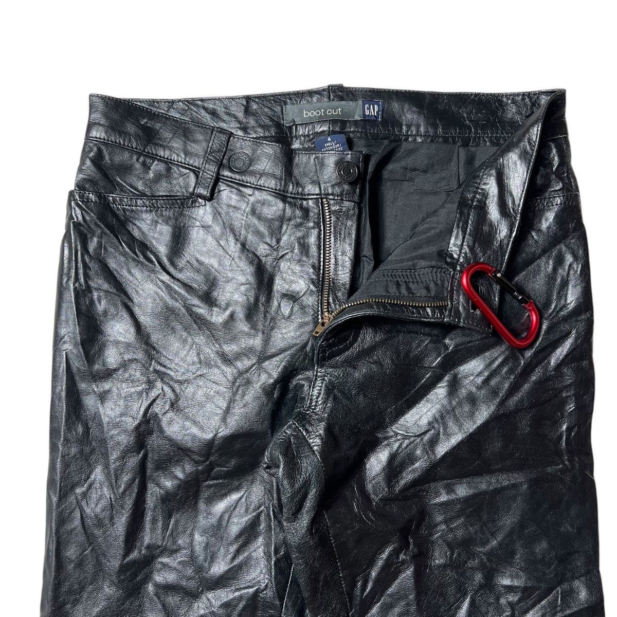Genuine Leather Vintage GAP Lether Bootcut Flared Pants Size US 30 / EU 46 - 3 Thumbnail