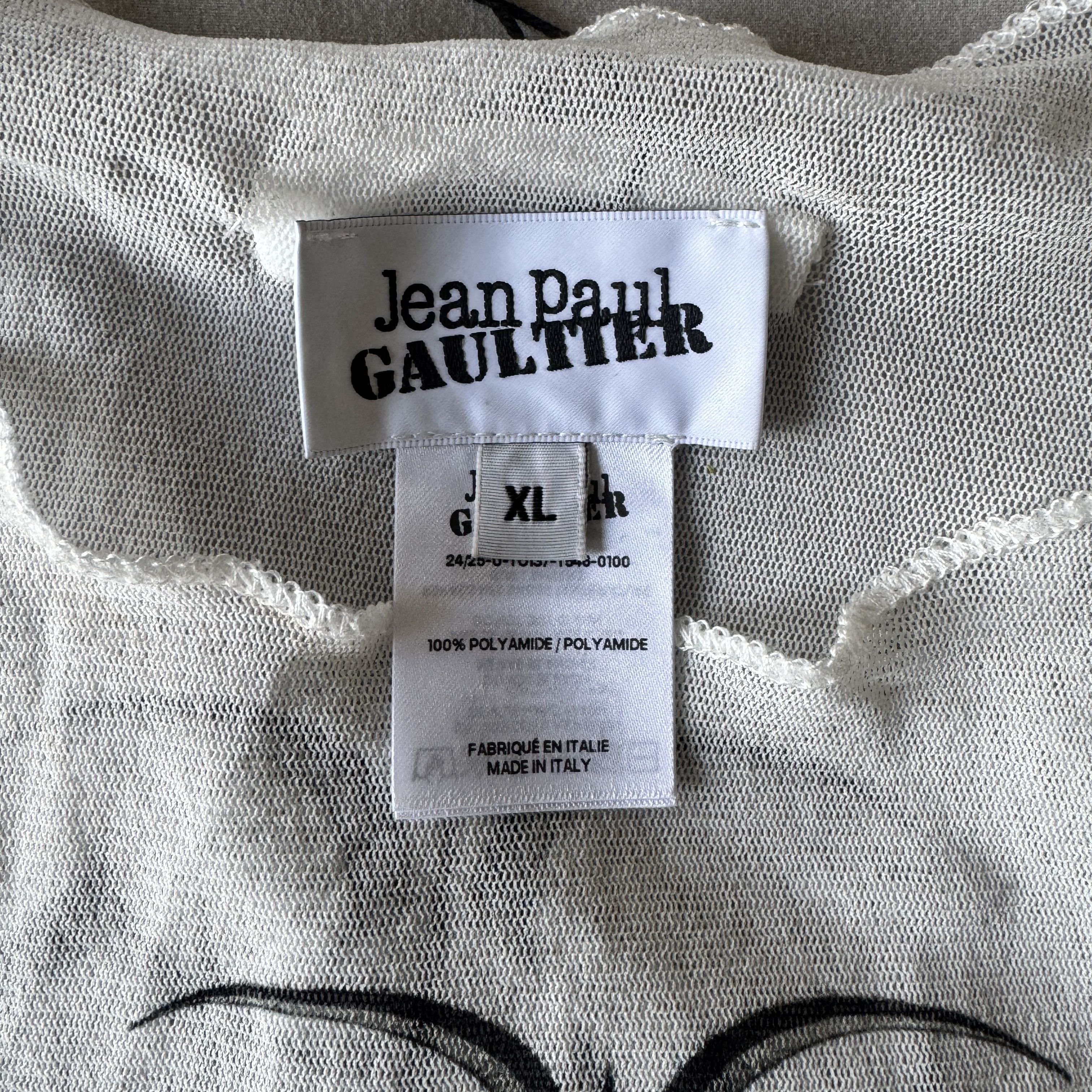 Jean Paul Gaultier JEAN PAUL GAULTIER 'The Diablo' Long Sleeve T-Shirt Size US XL / EU 56 / 4 - 4 Thumbnail