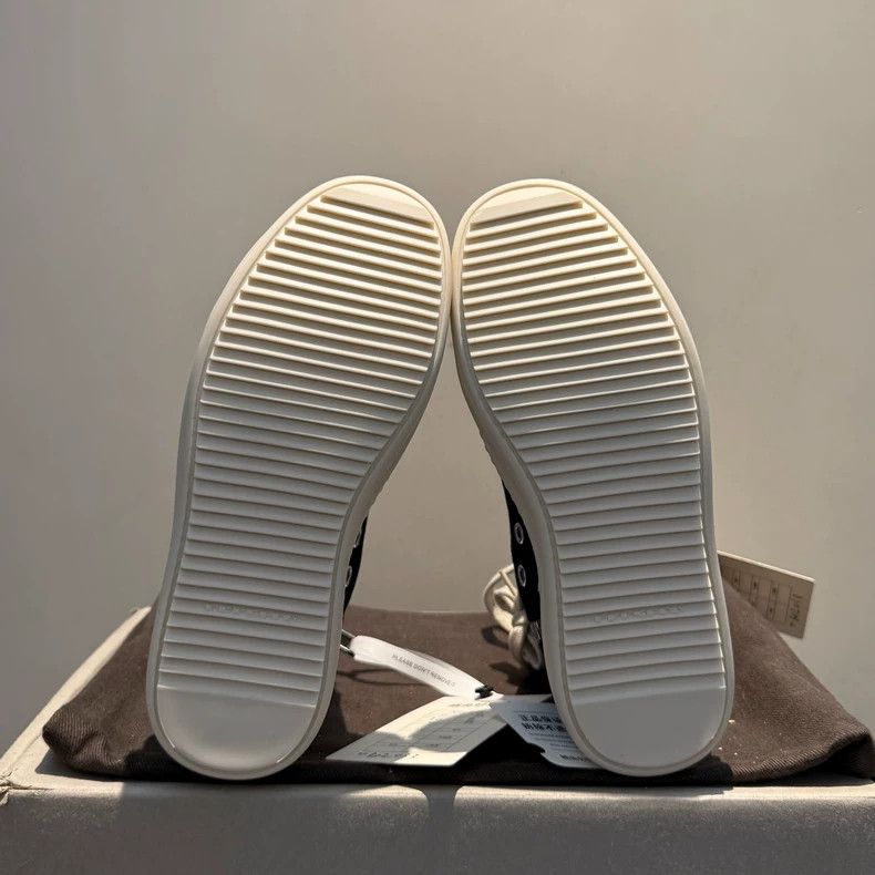 Rick Owens rick owens size 36 Double-thread high-top canvas large Con Size US 6 / IT 36 - 5 Thumbnail