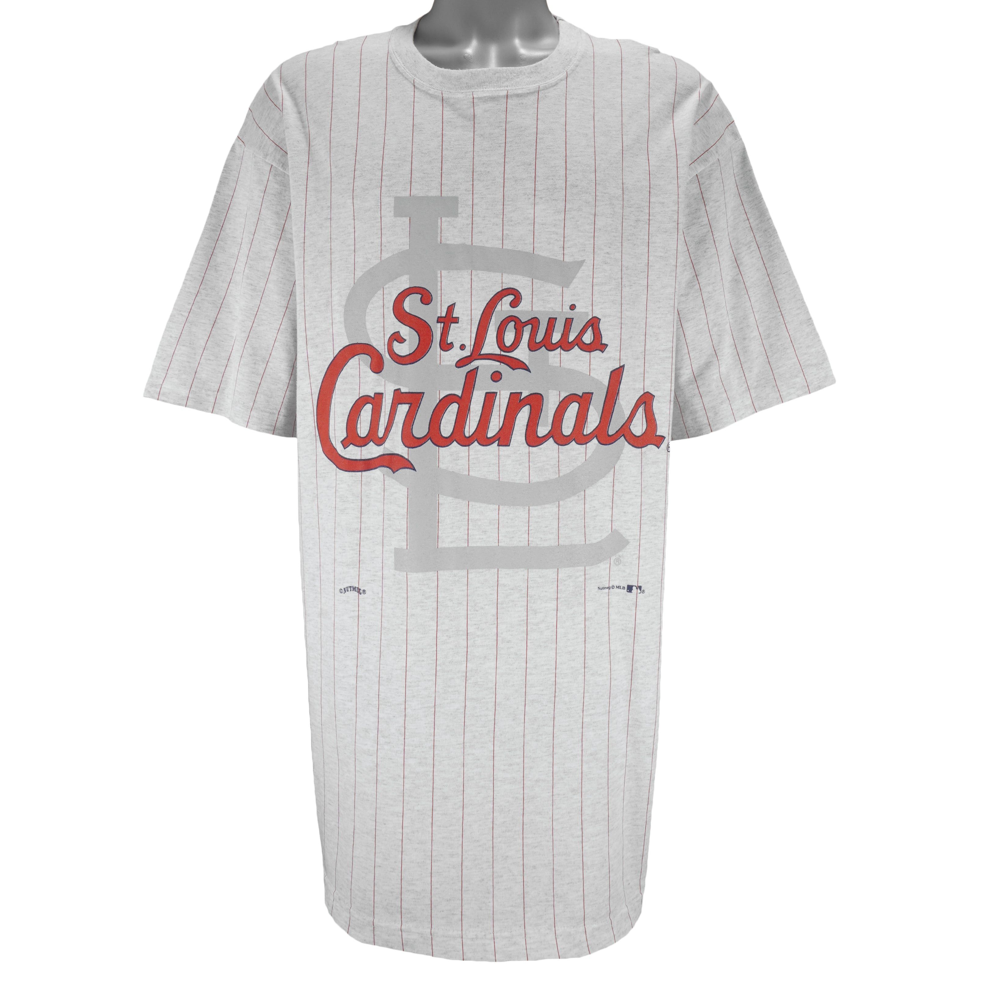 Nutmeg MLB - St. Louis Cardinals T-Shirt 1990s Size US XL / EU 56 / 4 - 1 Thumbnail