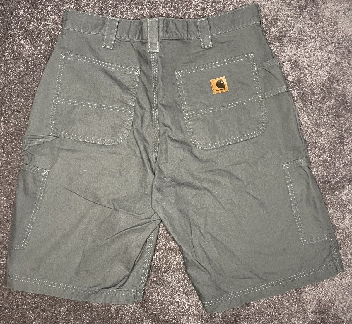 Carhartt Grey carhartt shorts Size US 36 / EU 52 - 2 Thumbnail