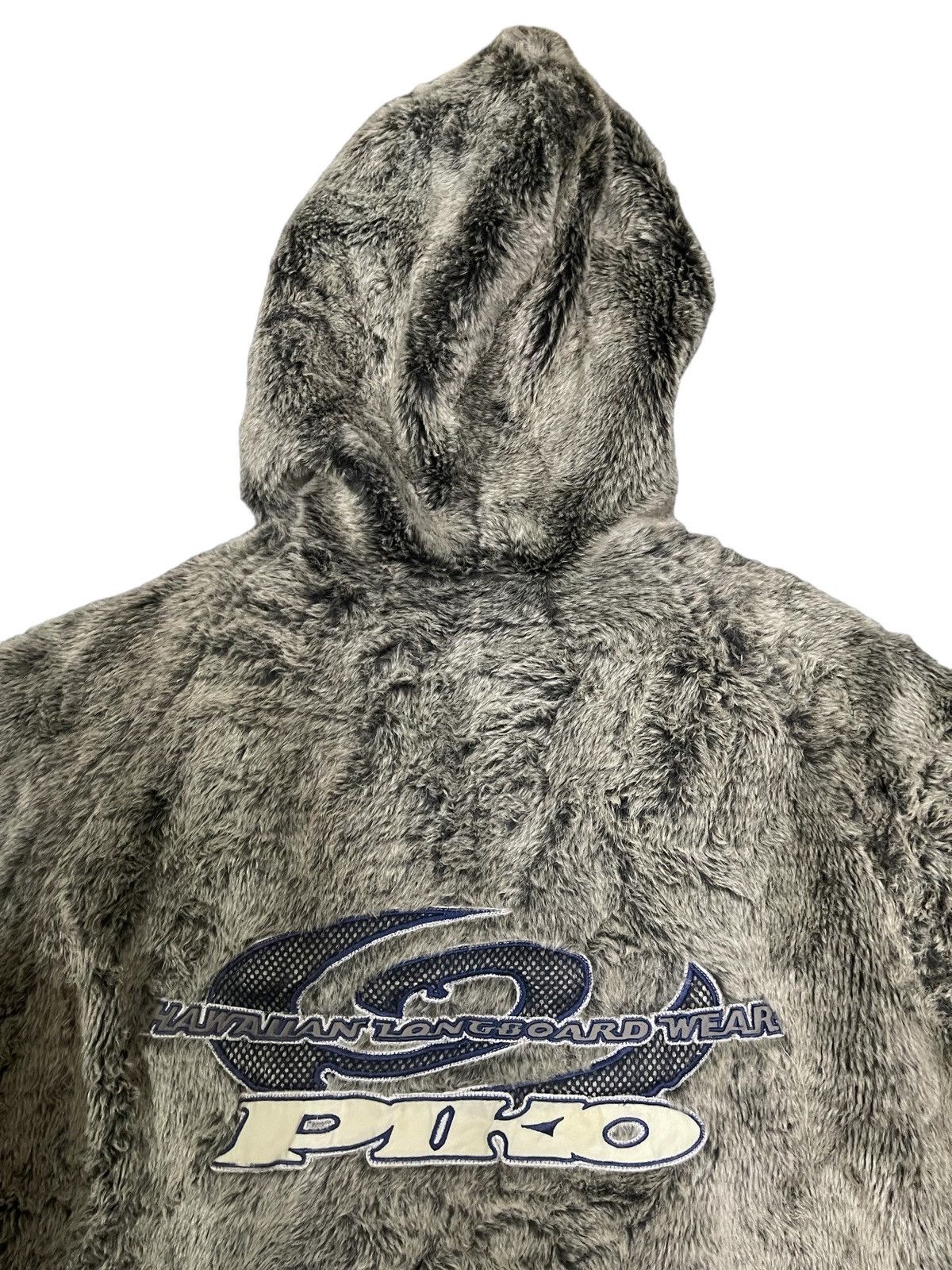 Sun Surf Vintage 90s Piko Hawaiian Longboard Wear Fur Hooded Jacket Size US M / EU 48-50 / 2 - 9 Thumbnail