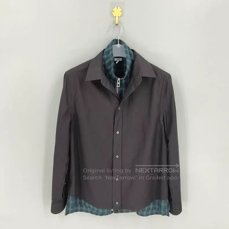 Loewe Loewe size 37 Double-layer collar button-down long-sleeve s Size US M / EU 48-50 / 2 - 1 Thumbnail