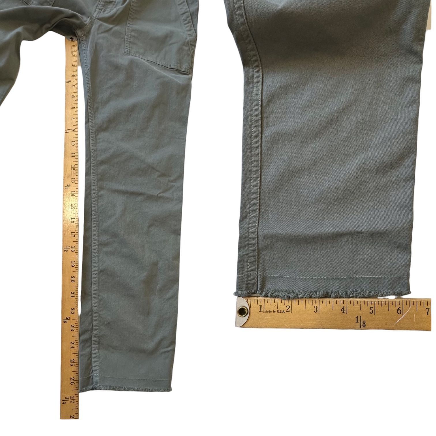 Nili Lotan Nili Lotan Jenna Pants in Admiral Green, Size 8, NWT Size 30" / US 8 / IT 44 - 14 Thumbnail