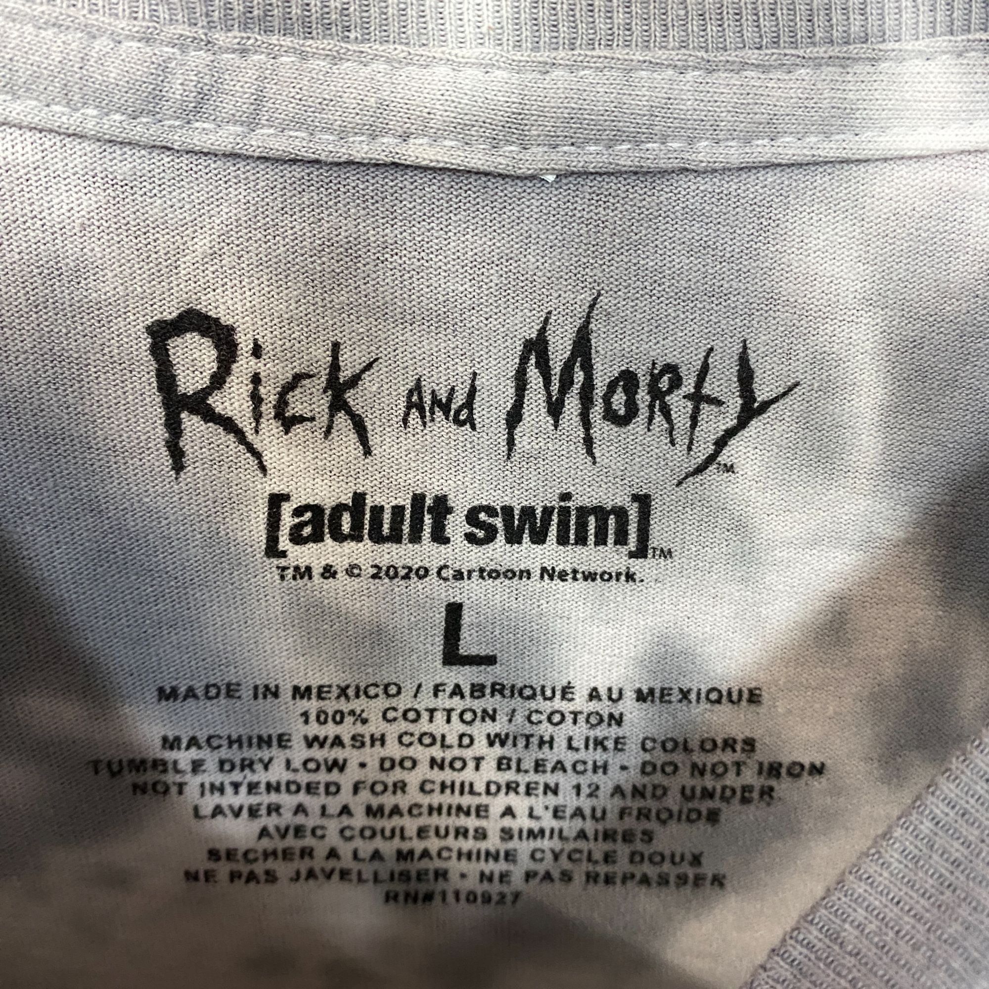 Other Adult Swim Rick & Morty Animated Show Tie Dye T-Shirt Large Size US L / EU 52-54 / 3 - 4 Thumbnail