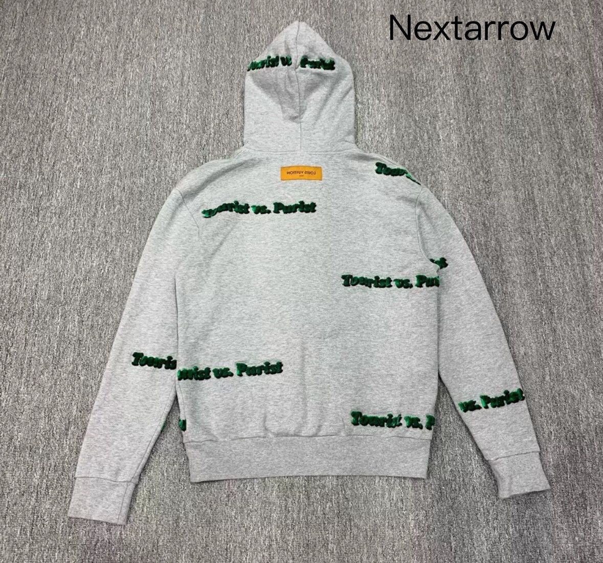Louis Vuitton Louis Vuitton Grey bullet screen plush hoodie sweatshirt Size US S / EU 44-46 / 1 - 2 Thumbnail