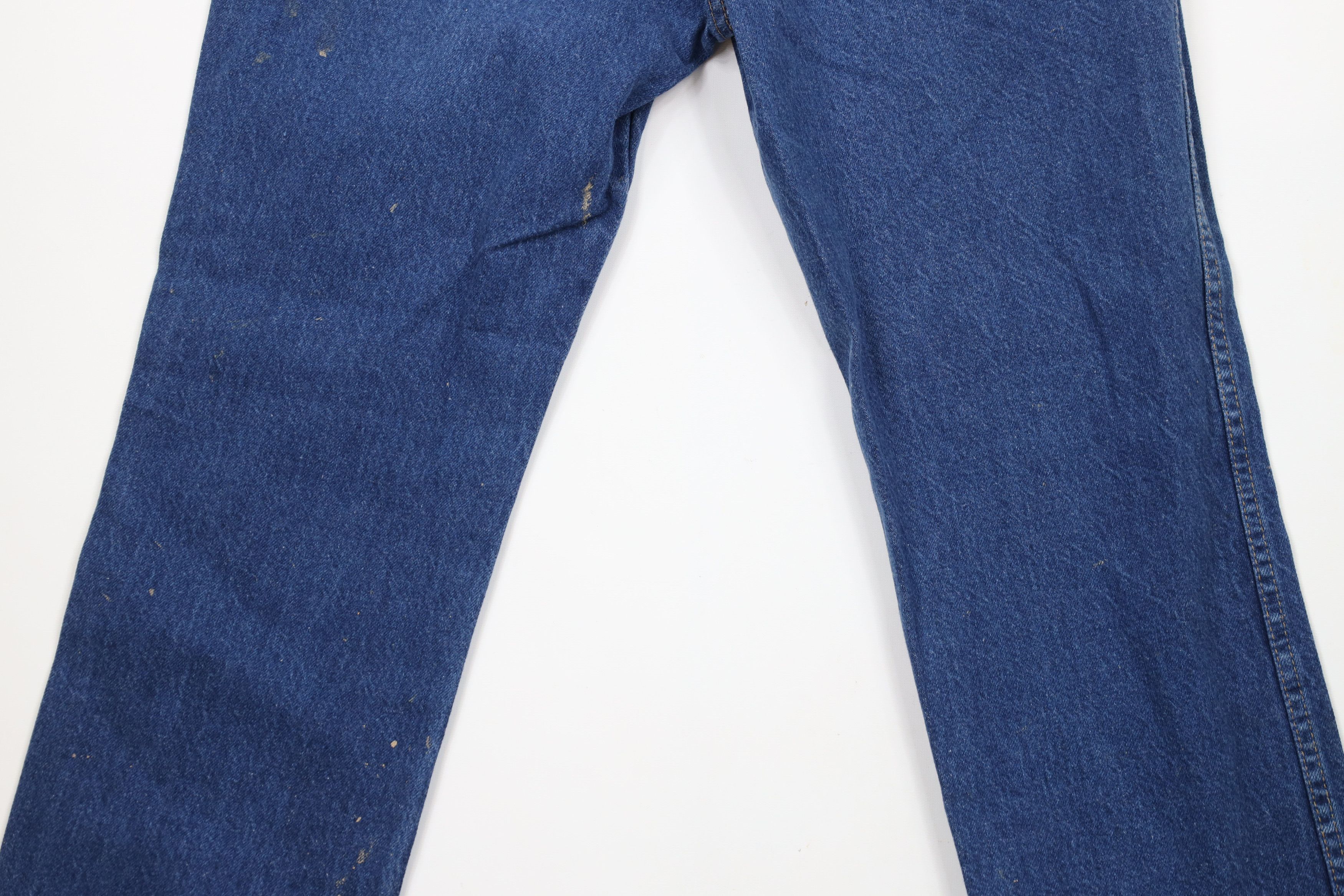 Vintage Vintage 70s 80s Streetwear Straight Leg Denim Jeans Blue USA Size US 34 / EU 50 - 12 Thumbnail