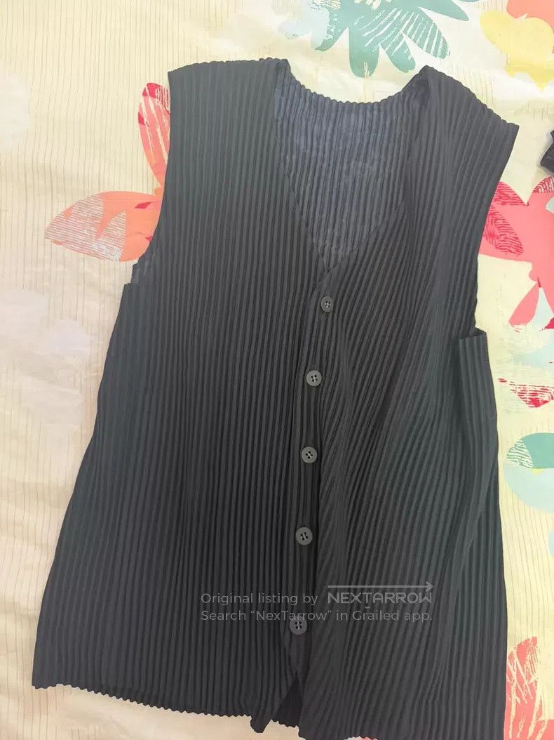 Issey Miyake Issey Miyake Black Vest Size M / US 6-8 / IT 42-44 - 1 Thumbnail