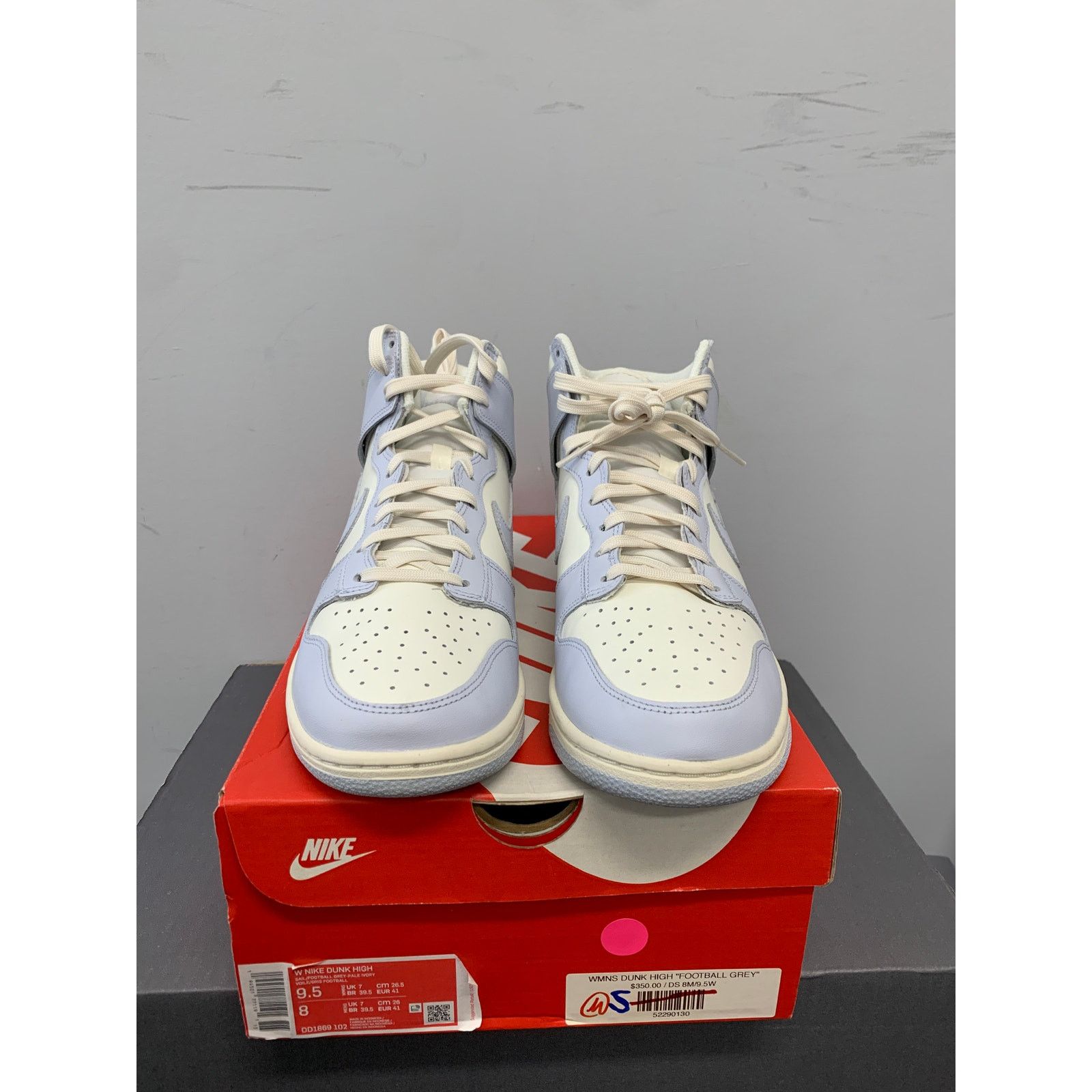 Nike Dunk High Sail Football Grey Women's NEW SHIPS NOW