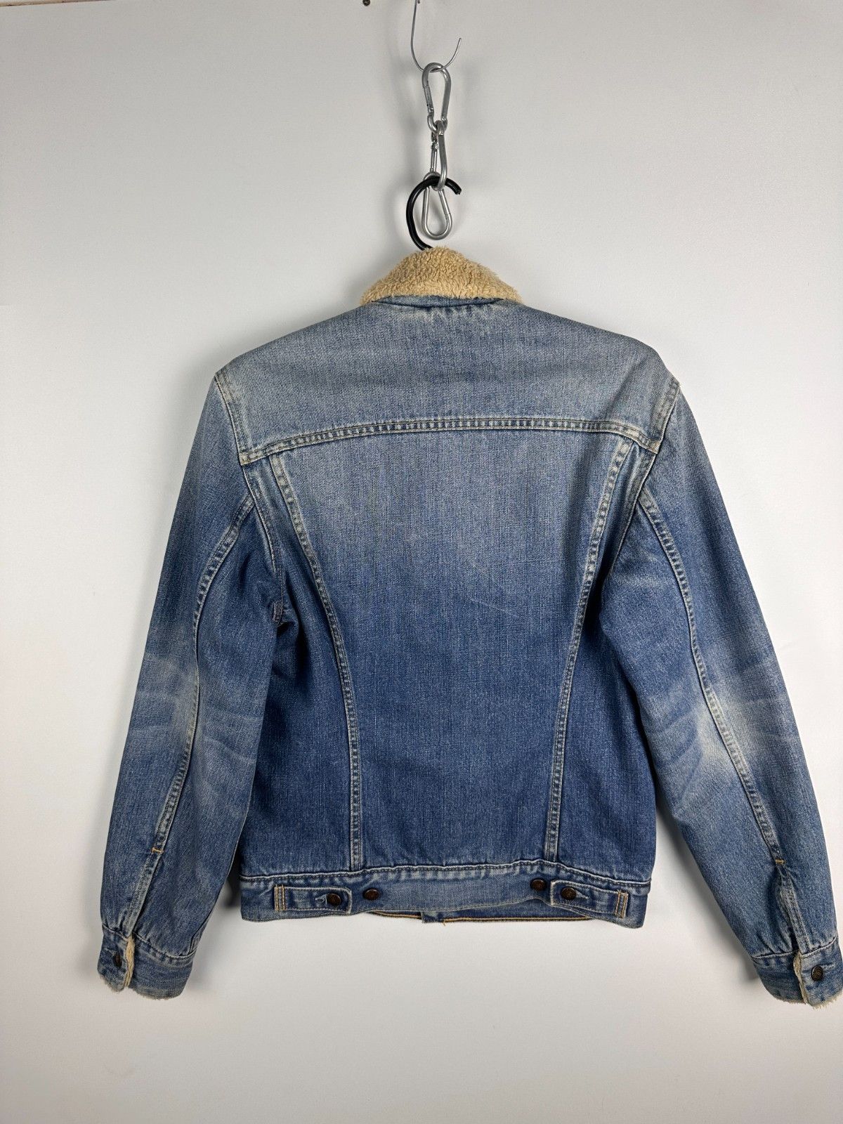 Levi's Vintage Levi's Denim Trucker Sherpa Jacket Blue Mens Size S Size US S / EU 44-46 / 1 - 5 Thumbnail