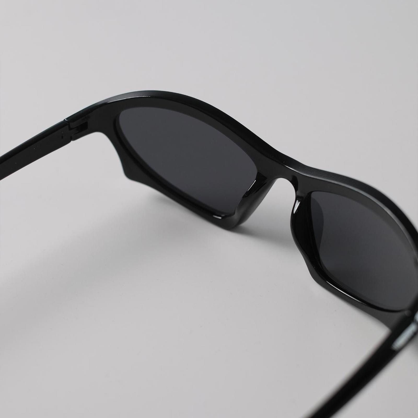 Japanese Brand Y2k Avant Garde Futuristic Black Sunglasses Unisex Size ONE SIZE - 8 Thumbnail