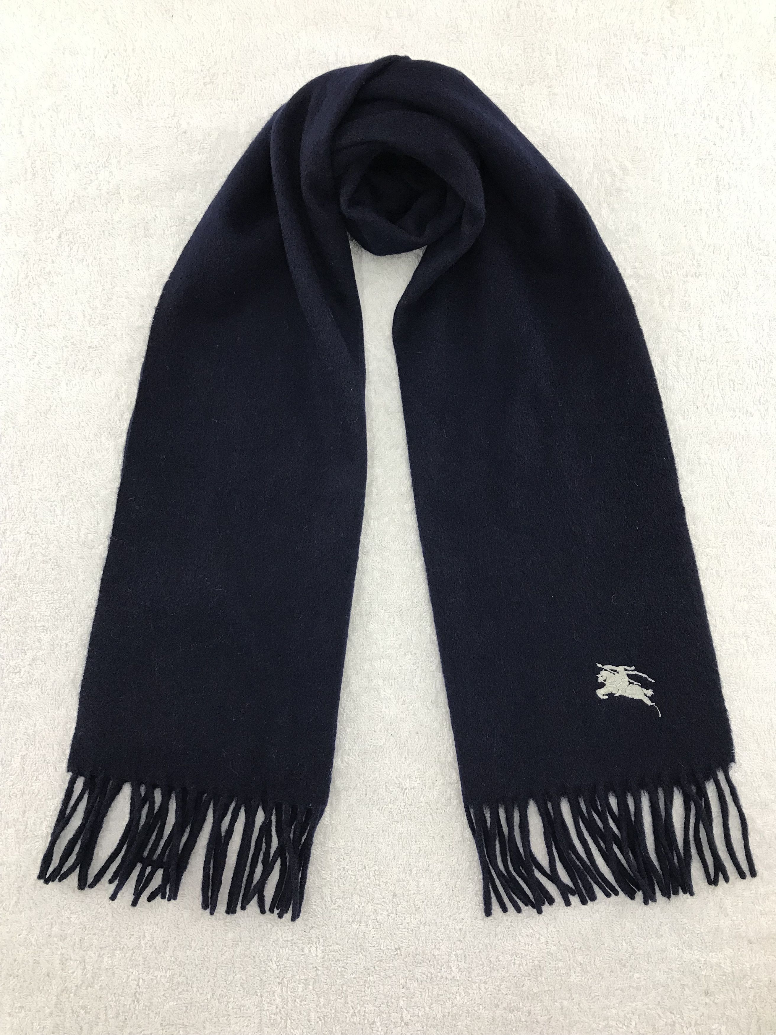 Burberry × Vintage Burberry Scarf / Muffler / Neckwear - WW196 Size ONE SIZE - 1 Thumbnail