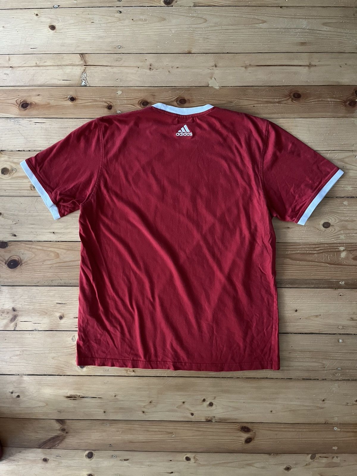 Vintage Vintage adidas tshirt Size US L / EU 52-54 / 3 - 5 Thumbnail