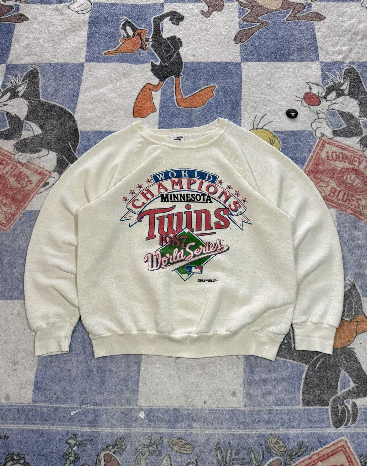 MLB Vintage minnesota twins world series champs crewneck Size US L / EU 52-54 / 3 - 1 Thumbnail