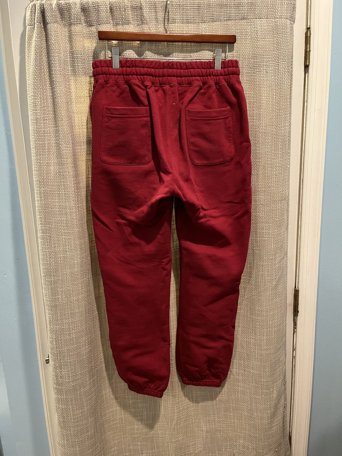 Aime Leon Dore Aime Leon Dore Red Jogger Sweatpants Size US 32 / EU 48 - 3 Thumbnail