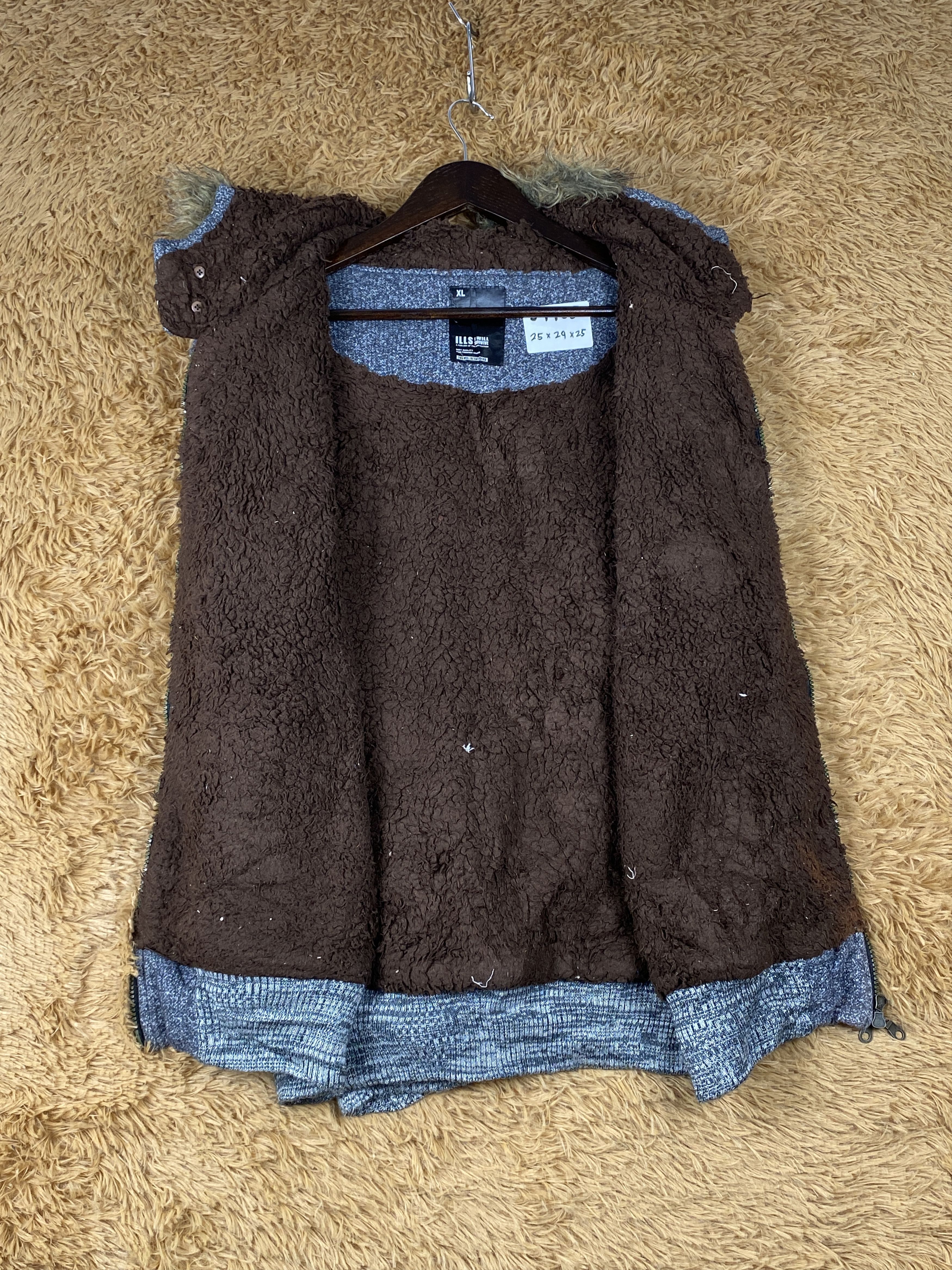 Japanese Brand Vintage ills Hoodie Sherpa Lining Jacket J1905 Size US M / EU 48-50 / 2 - 7 Thumbnail