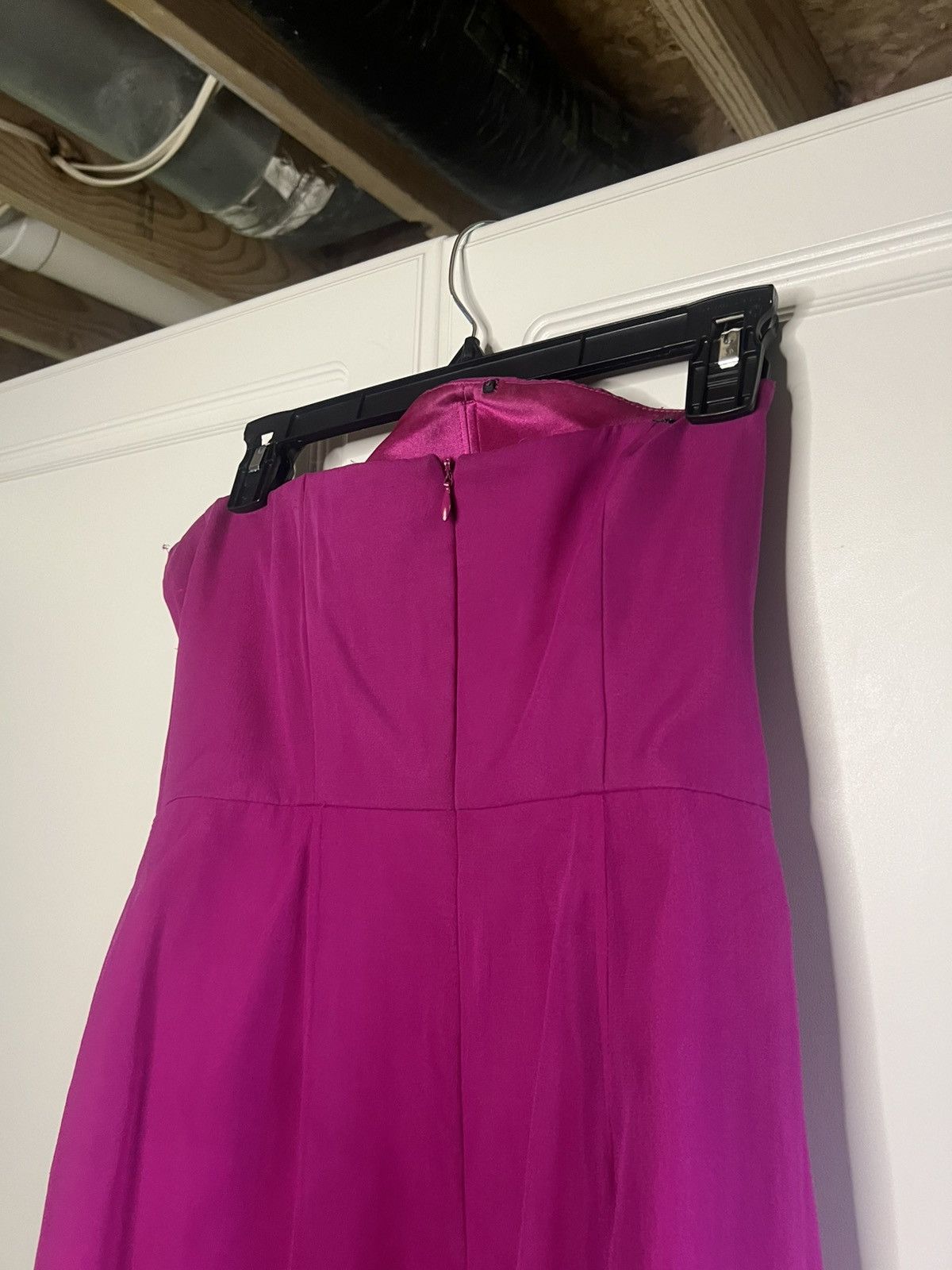 Vintage Y2K 100% Silk Ruffle Cocktail Dress Size XS / US 0-2 / IT 36-38 - 10 Thumbnail