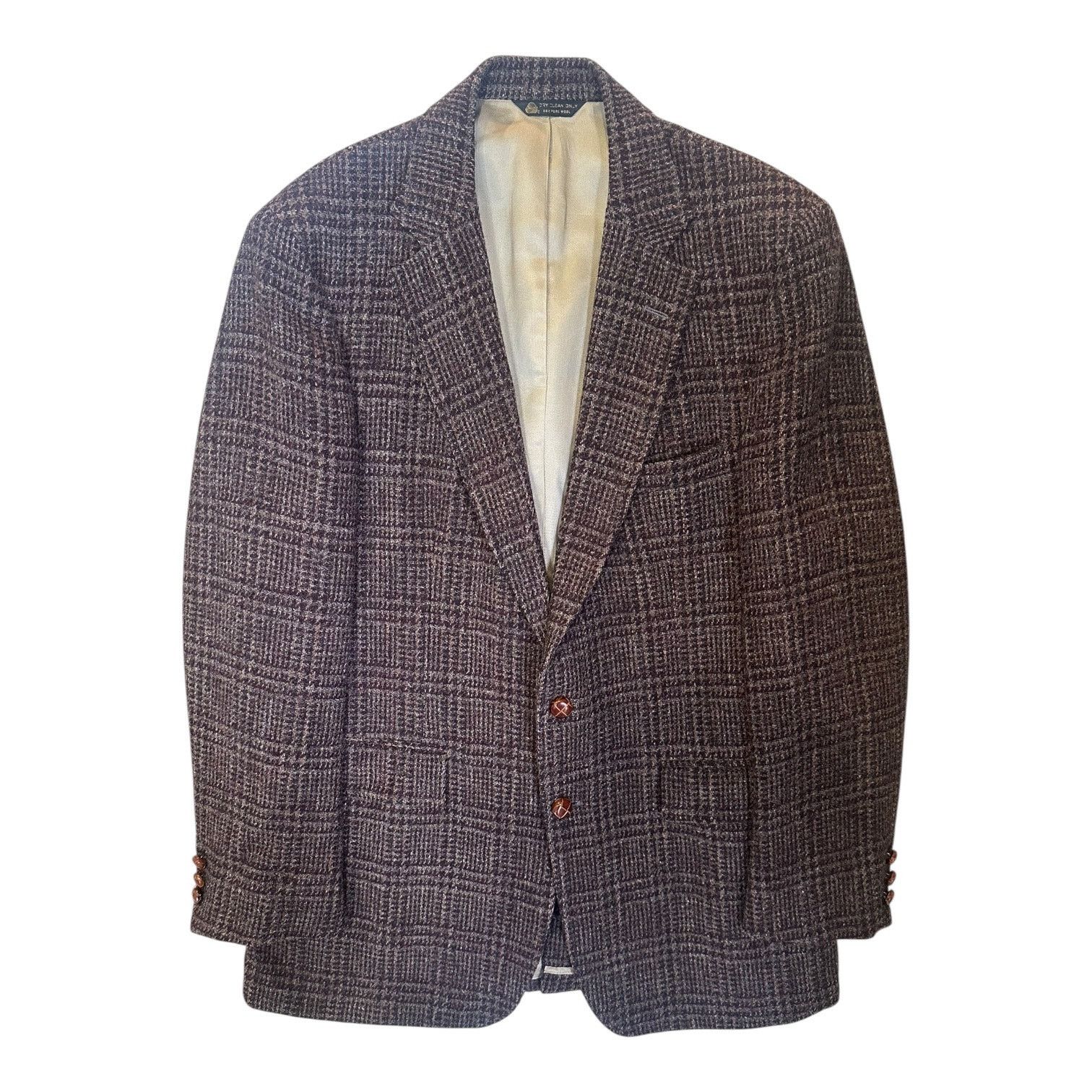 Harris Tweed Vintage Alexander Dean Harris Tweed 42R Sport Coat Blazer Size 42R - 1 Thumbnail