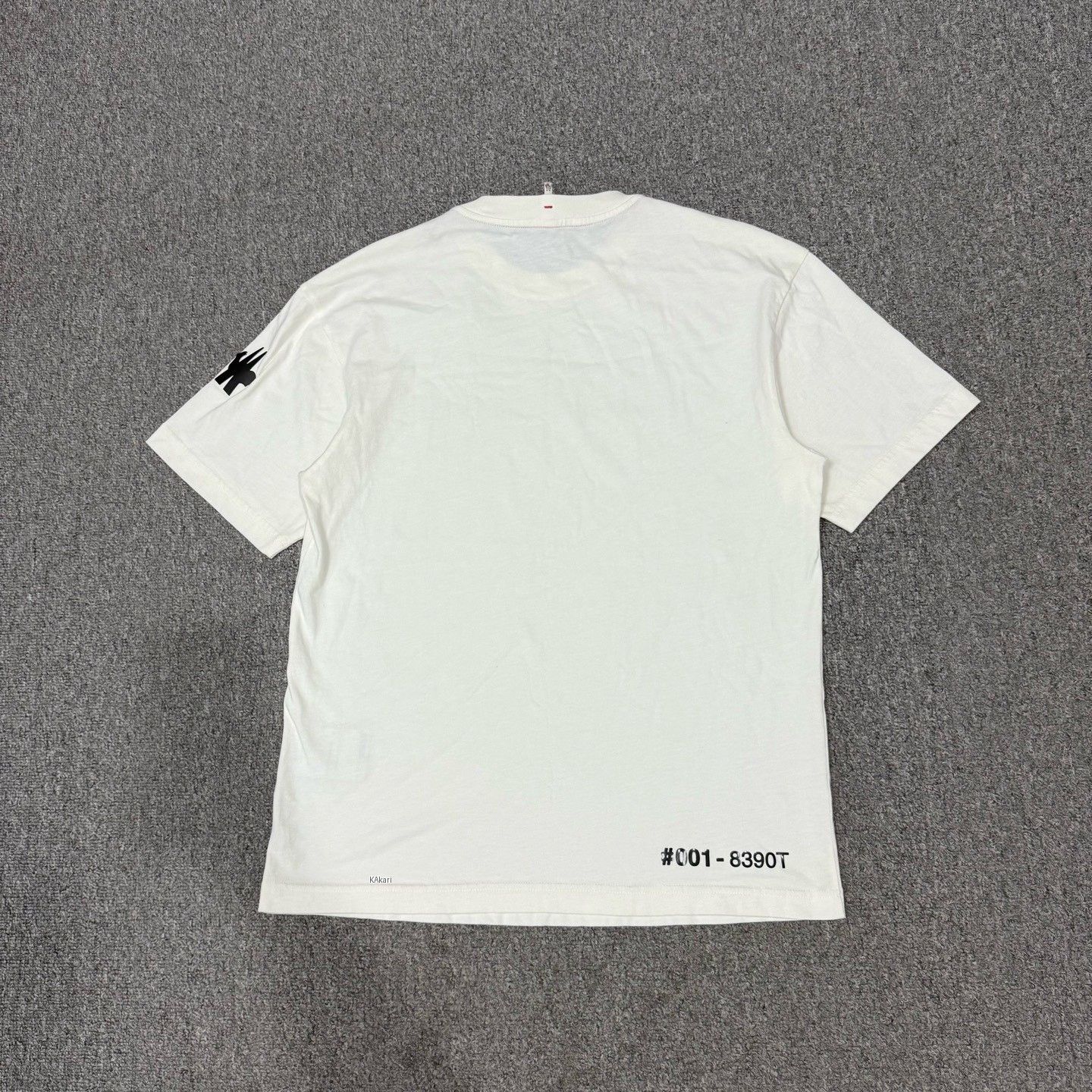 Moncler Moncler Beige Chest Logo Short Sleeve Size US S / EU 44-46 / 1 - 2 Thumbnail