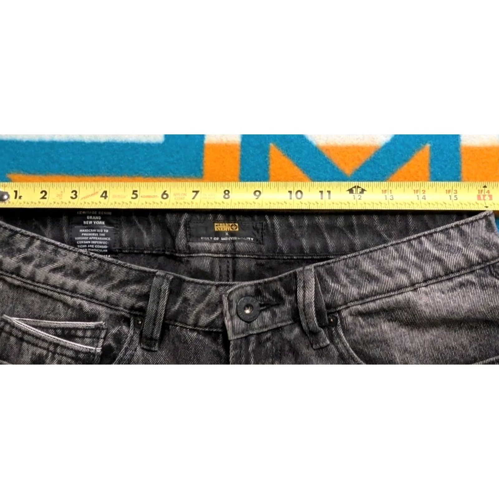 Cult Of Individuality Cult Of Individuality Jeans 32x32 Public Enemy Rocker Slim Graphitti Rap Size US 32 / EU 48 - 8 Thumbnail